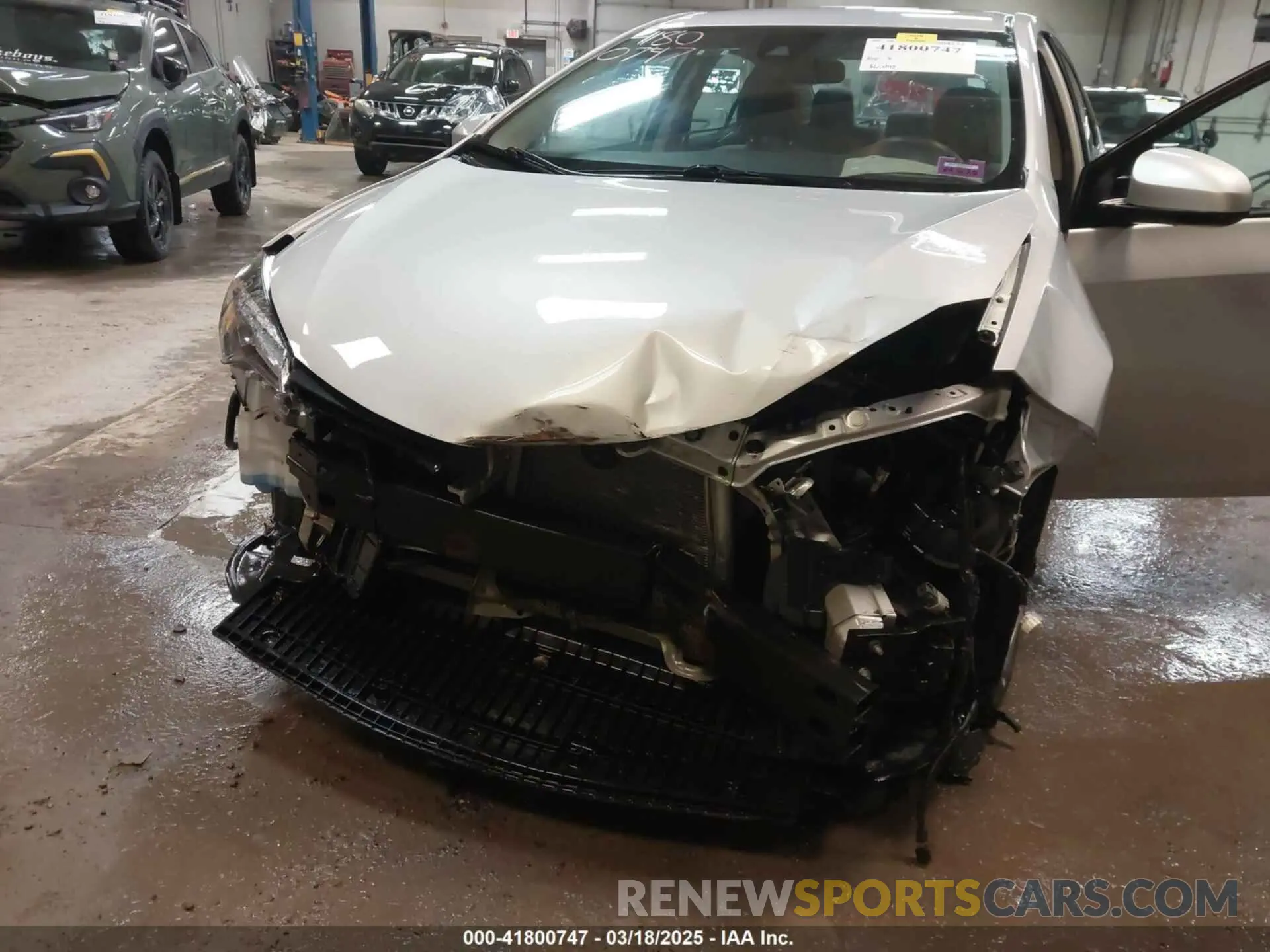 6 Photograph of a damaged car 5YFBURHE5KP947349 TOYOTA COROLLA 2019
