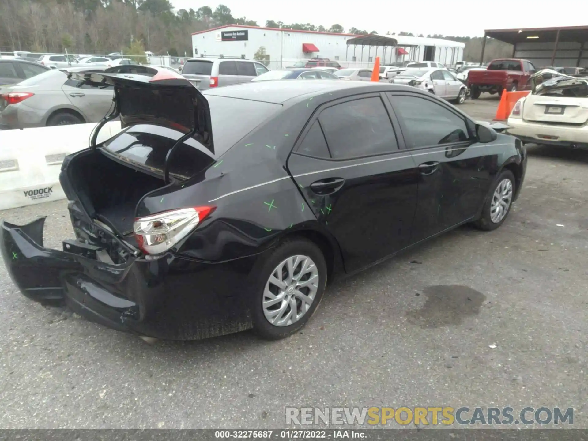 4 Photograph of a damaged car 5YFBURHE5KP947898 TOYOTA COROLLA 2019