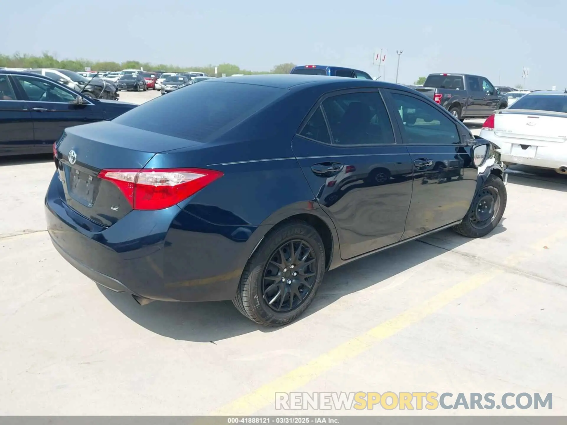 4 Photograph of a damaged car 5YFBURHE5KP947948 TOYOTA COROLLA 2019