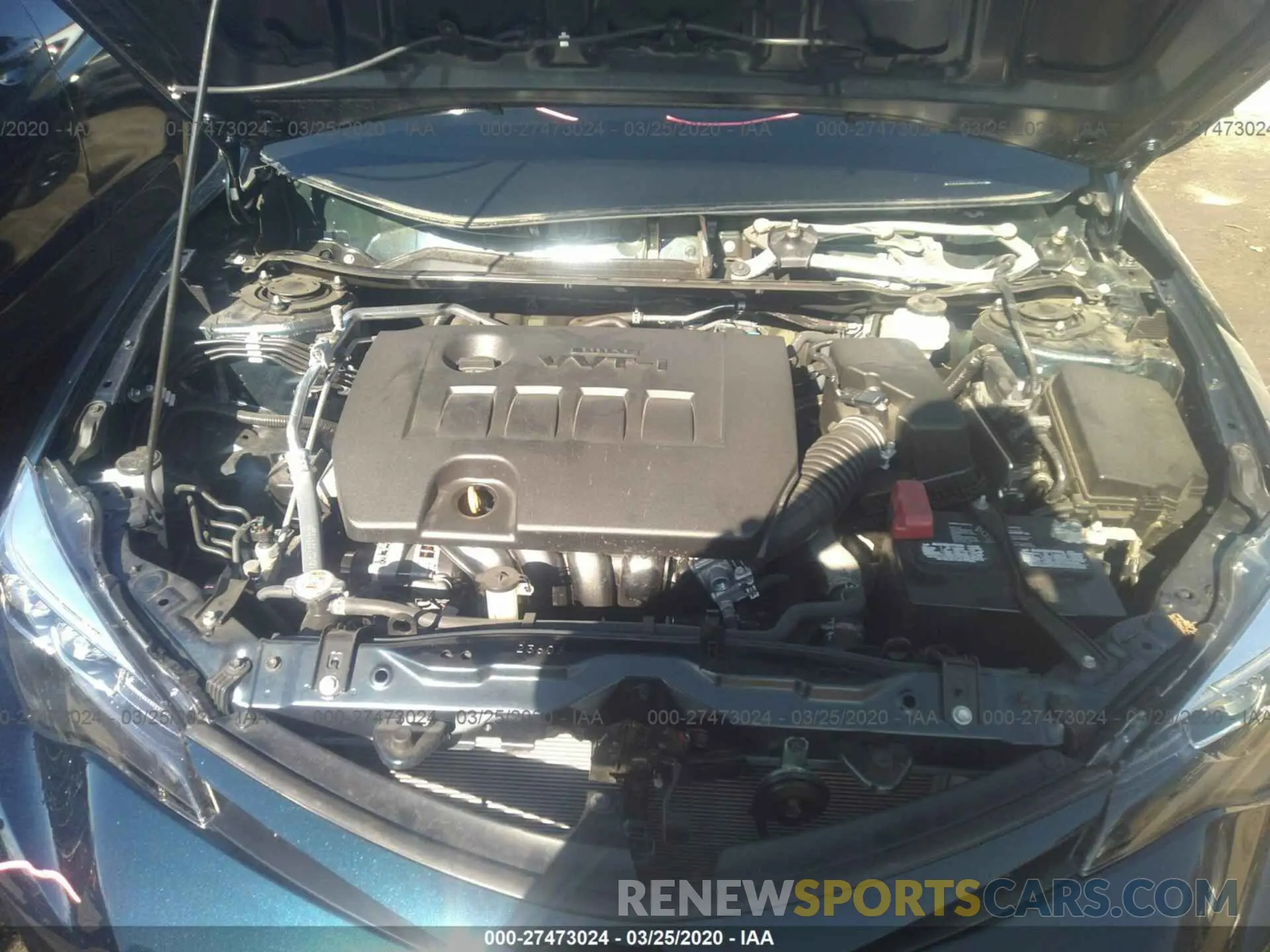 10 Photograph of a damaged car 5YFBURHE5KP948792 TOYOTA COROLLA 2019