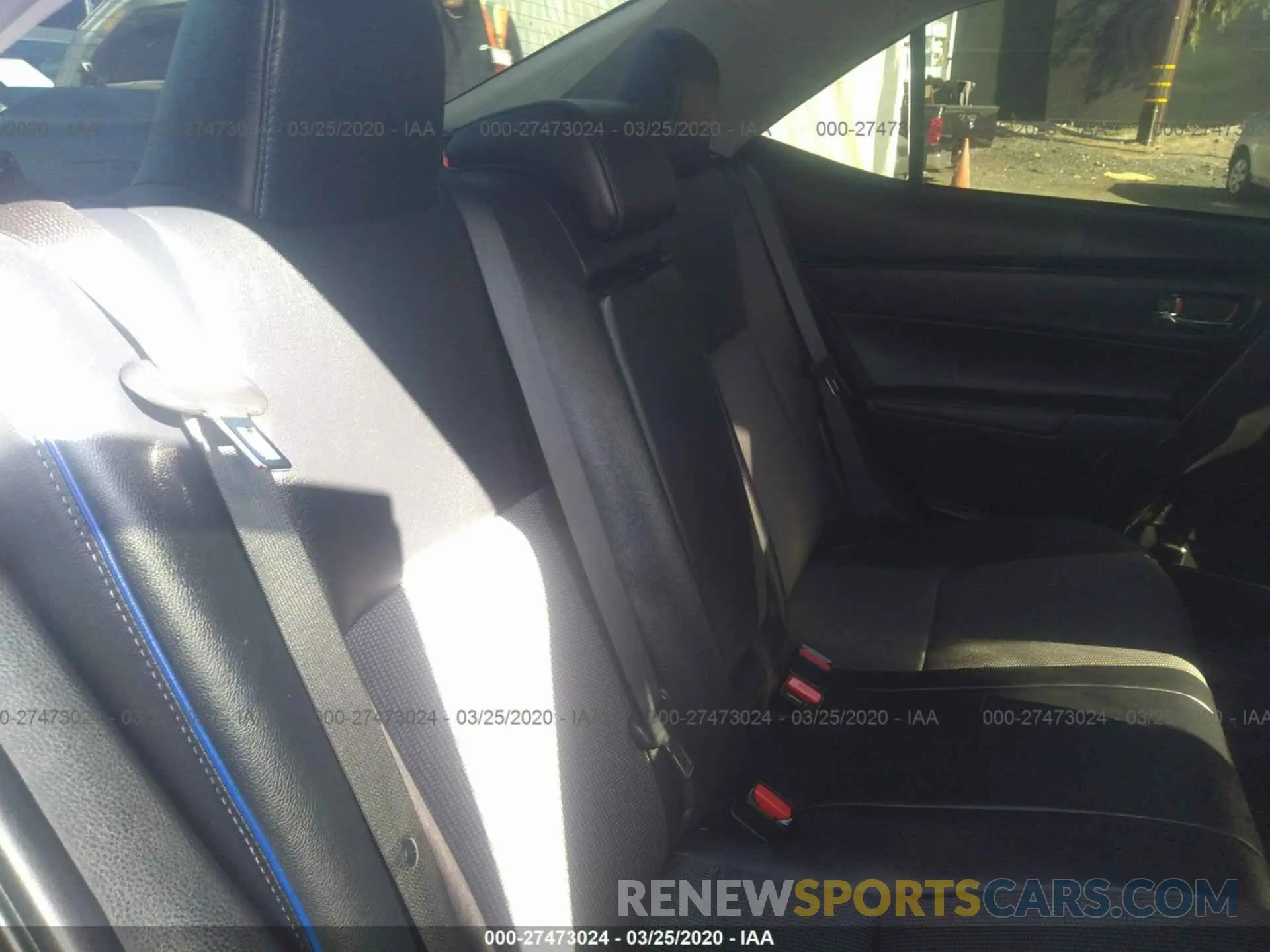 8 Photograph of a damaged car 5YFBURHE5KP948792 TOYOTA COROLLA 2019
