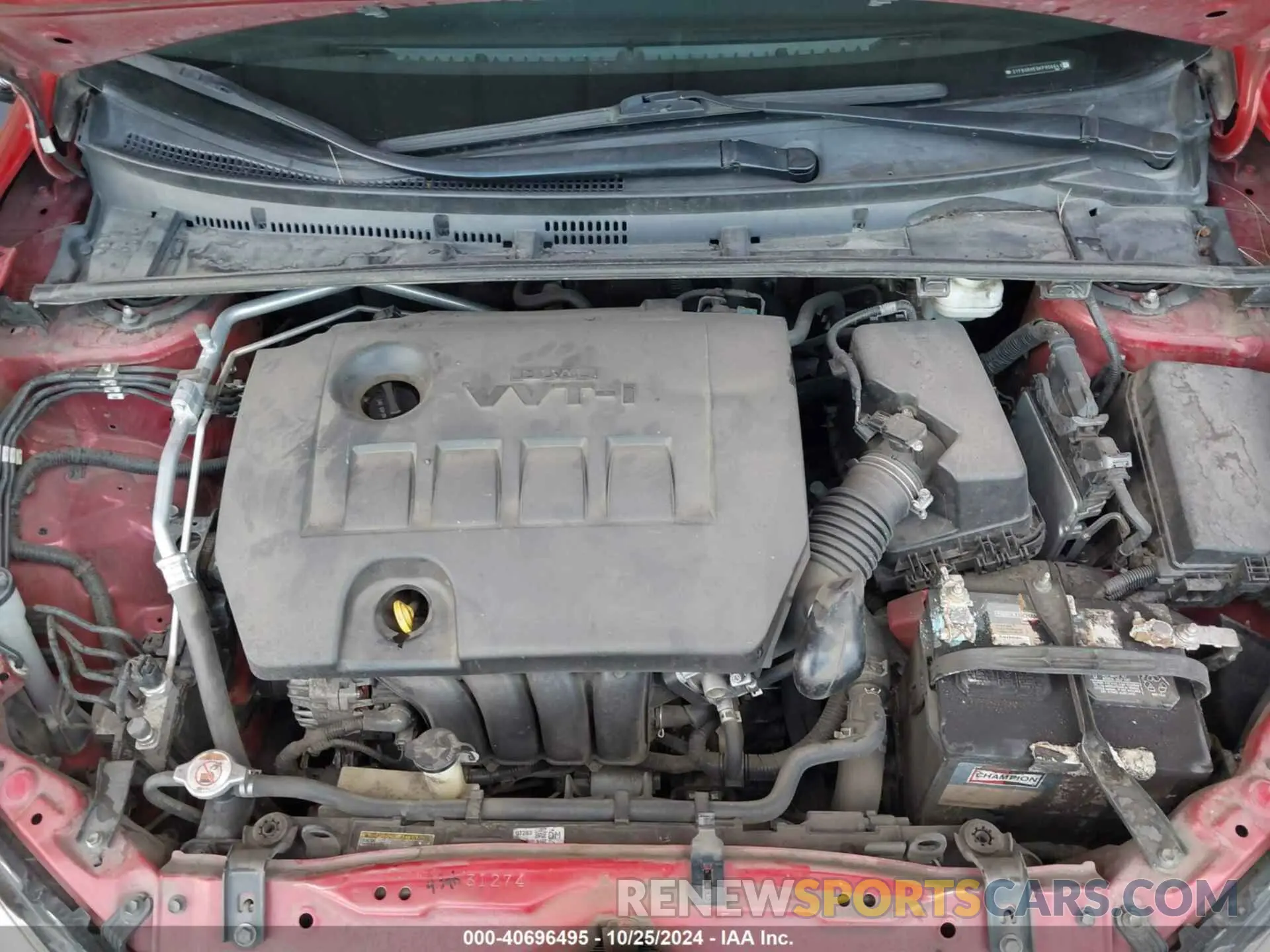 10 Photograph of a damaged car 5YFBURHE6KP856641 TOYOTA COROLLA 2019