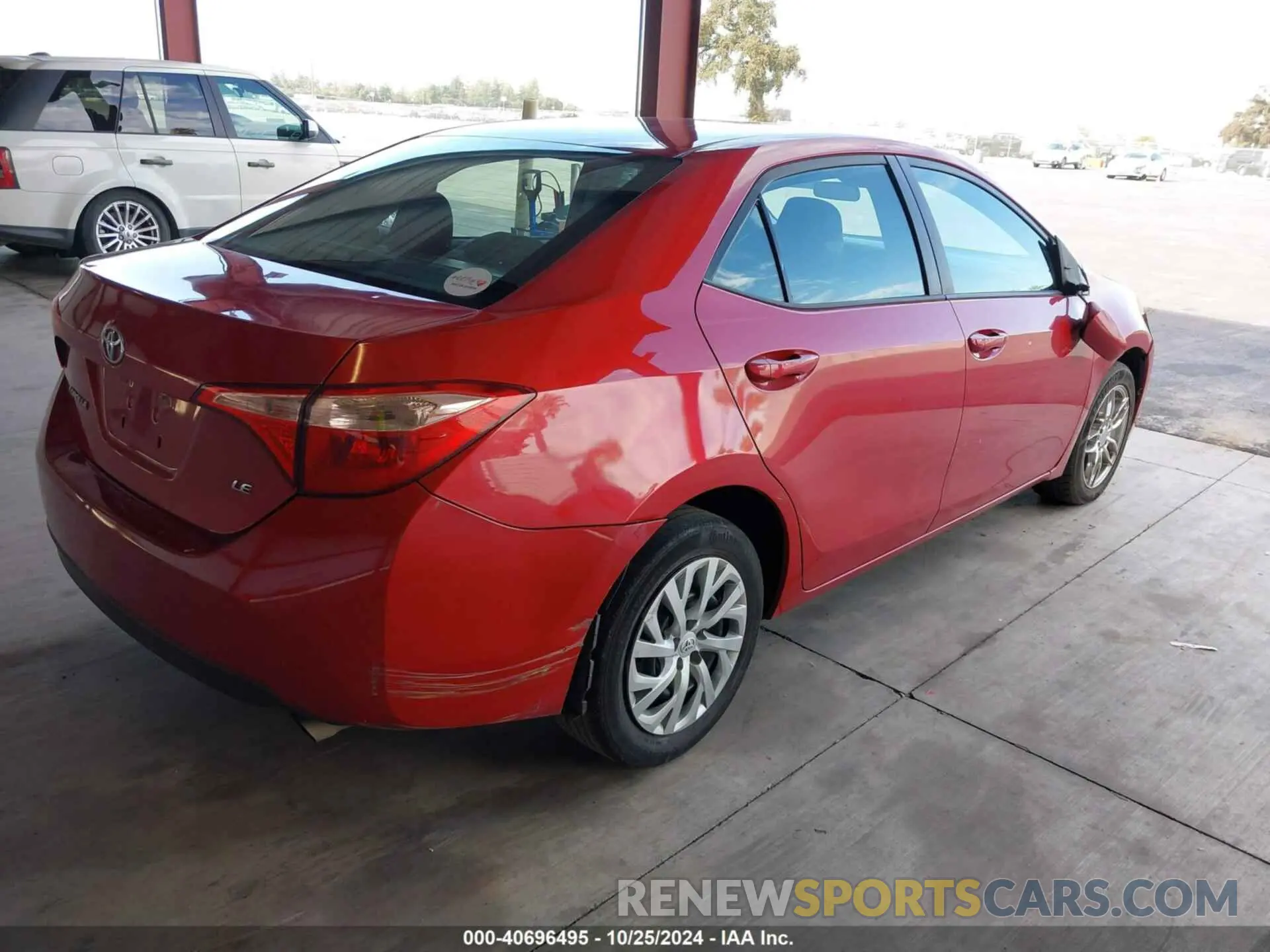 4 Photograph of a damaged car 5YFBURHE6KP856641 TOYOTA COROLLA 2019