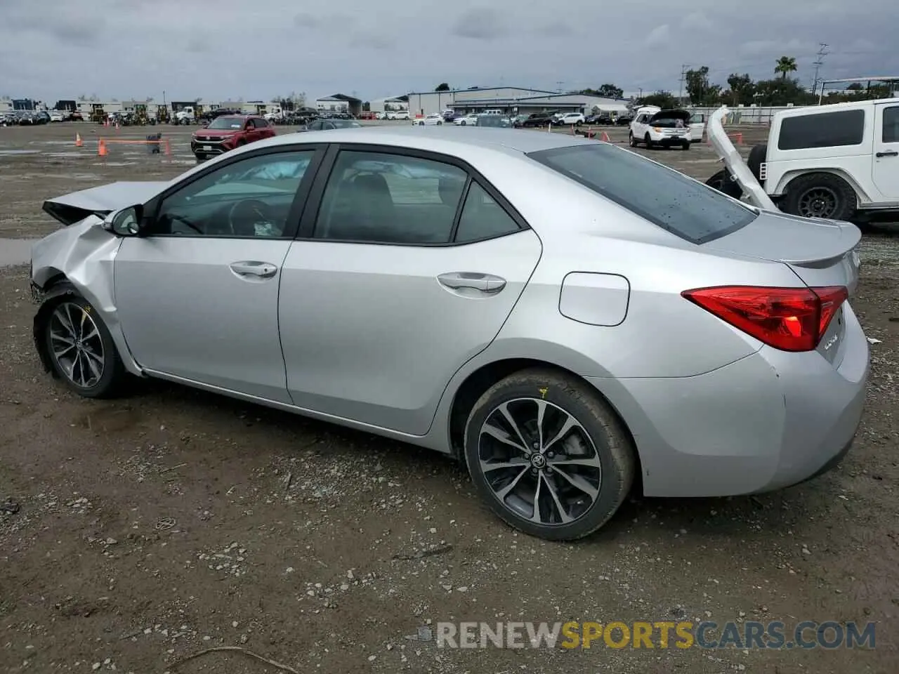 2 Photograph of a damaged car 5YFBURHE6KP856798 TOYOTA COROLLA 2019