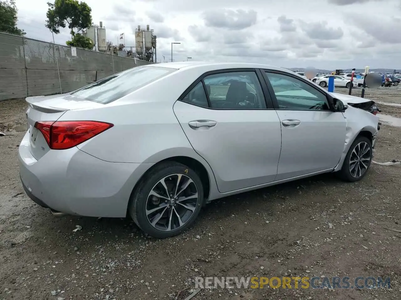 3 Photograph of a damaged car 5YFBURHE6KP856798 TOYOTA COROLLA 2019