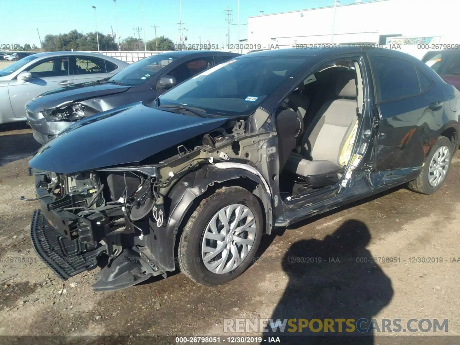 6 Photograph of a damaged car 5YFBURHE6KP860074 TOYOTA COROLLA 2019