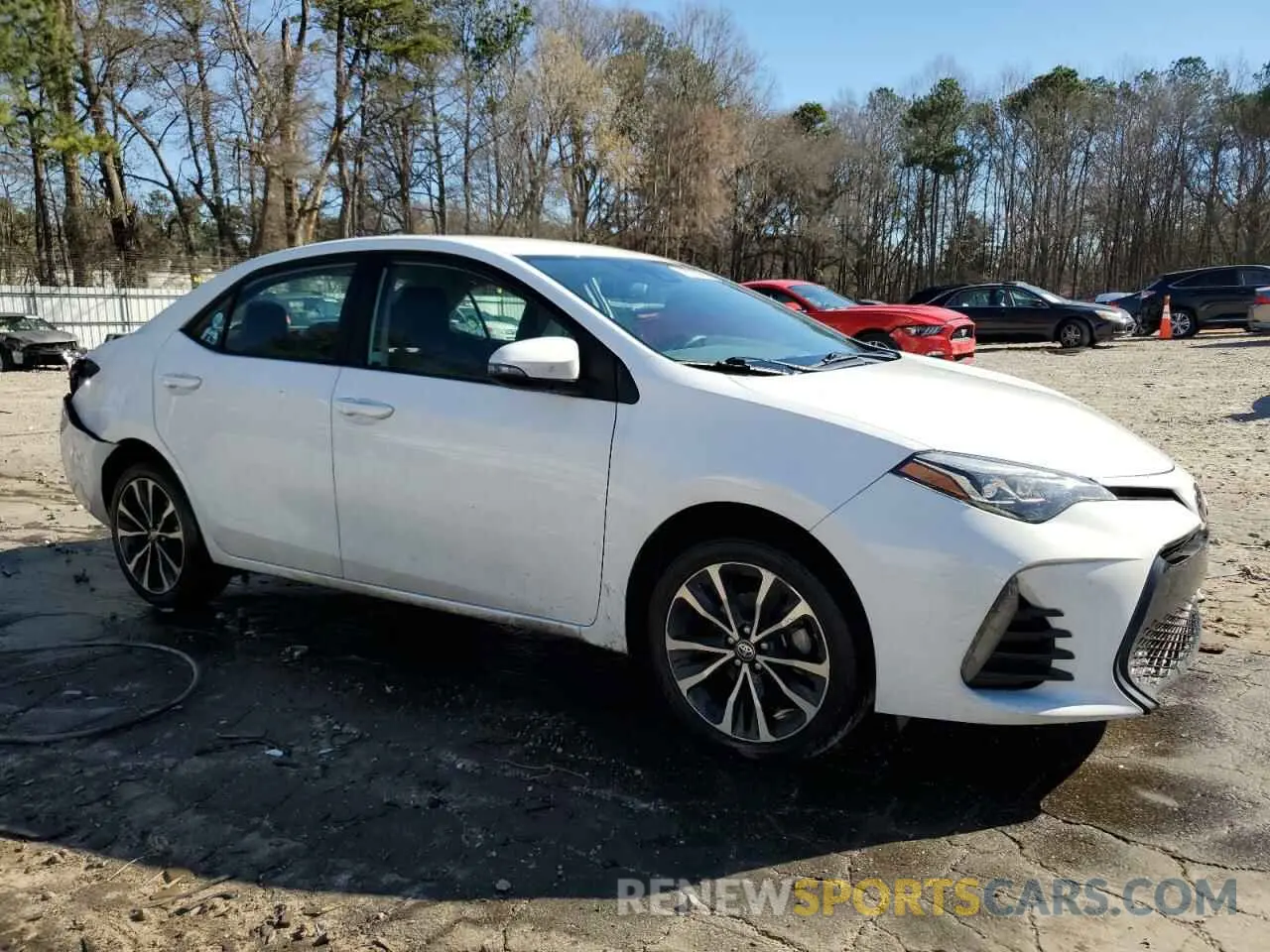4 Photograph of a damaged car 5YFBURHE6KP860897 TOYOTA COROLLA 2019