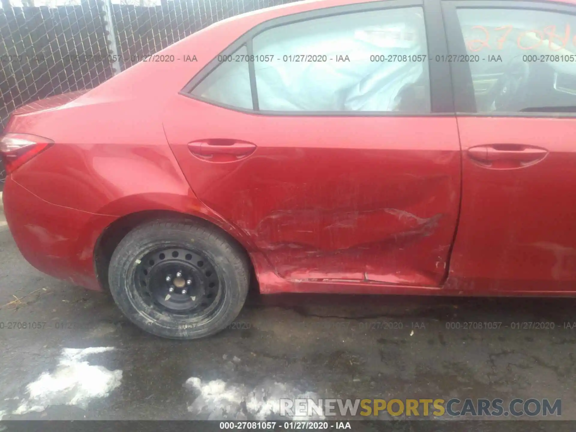 6 Photograph of a damaged car 5YFBURHE6KP863945 TOYOTA COROLLA 2019