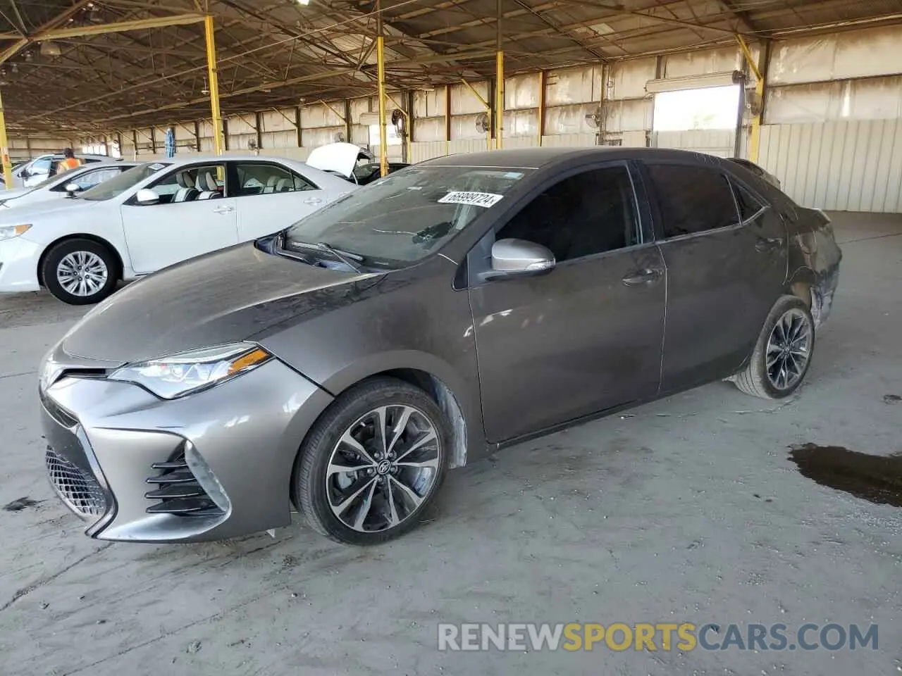 1 Photograph of a damaged car 5YFBURHE6KP865923 TOYOTA COROLLA 2019