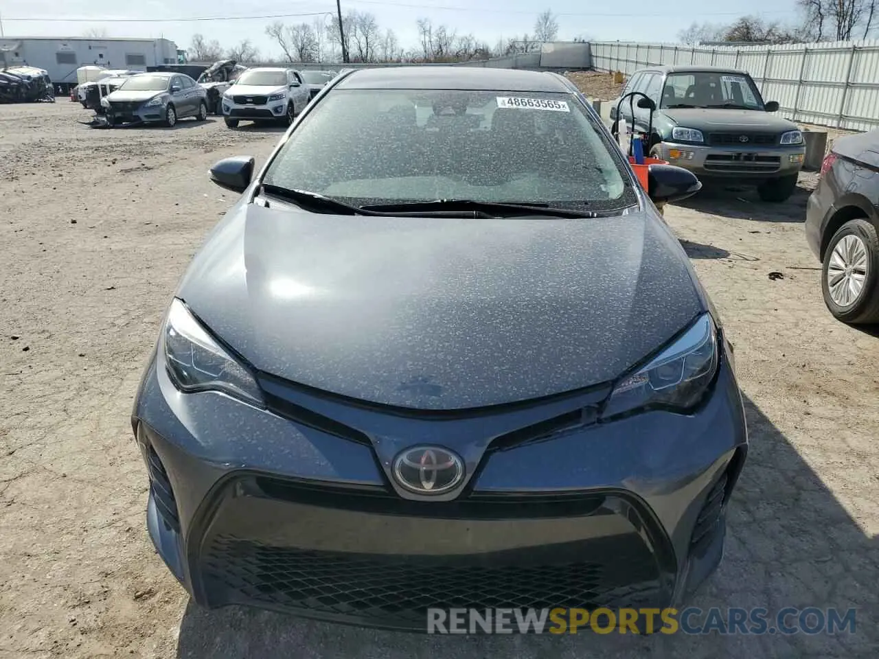 5 Photograph of a damaged car 5YFBURHE6KP867459 TOYOTA COROLLA 2019