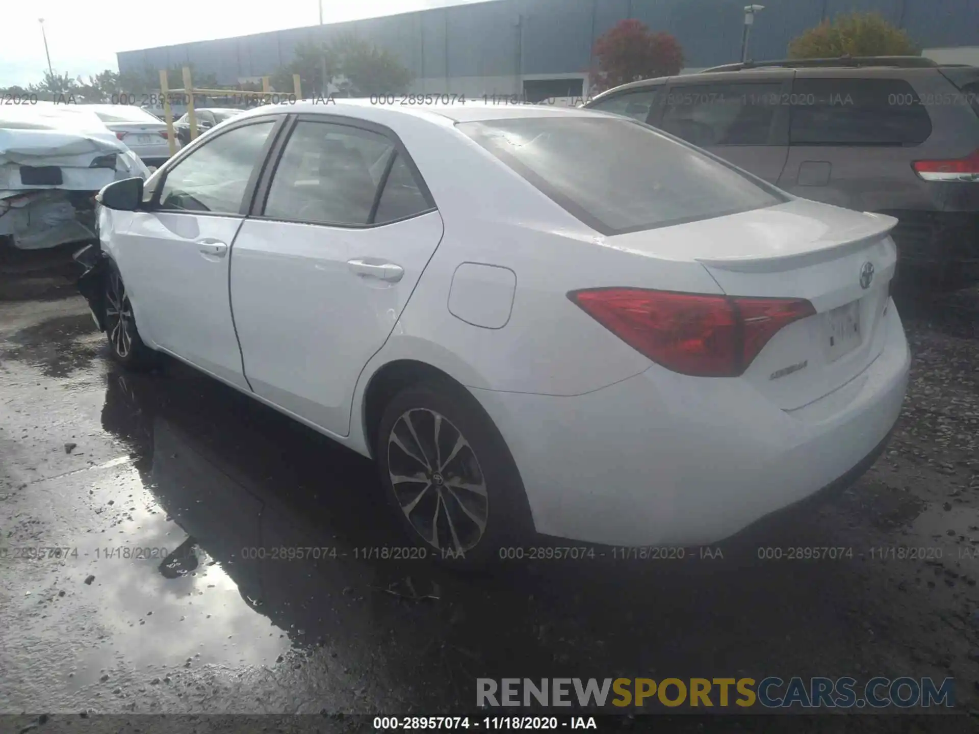 3 Photograph of a damaged car 5YFBURHE6KP870541 TOYOTA COROLLA 2019