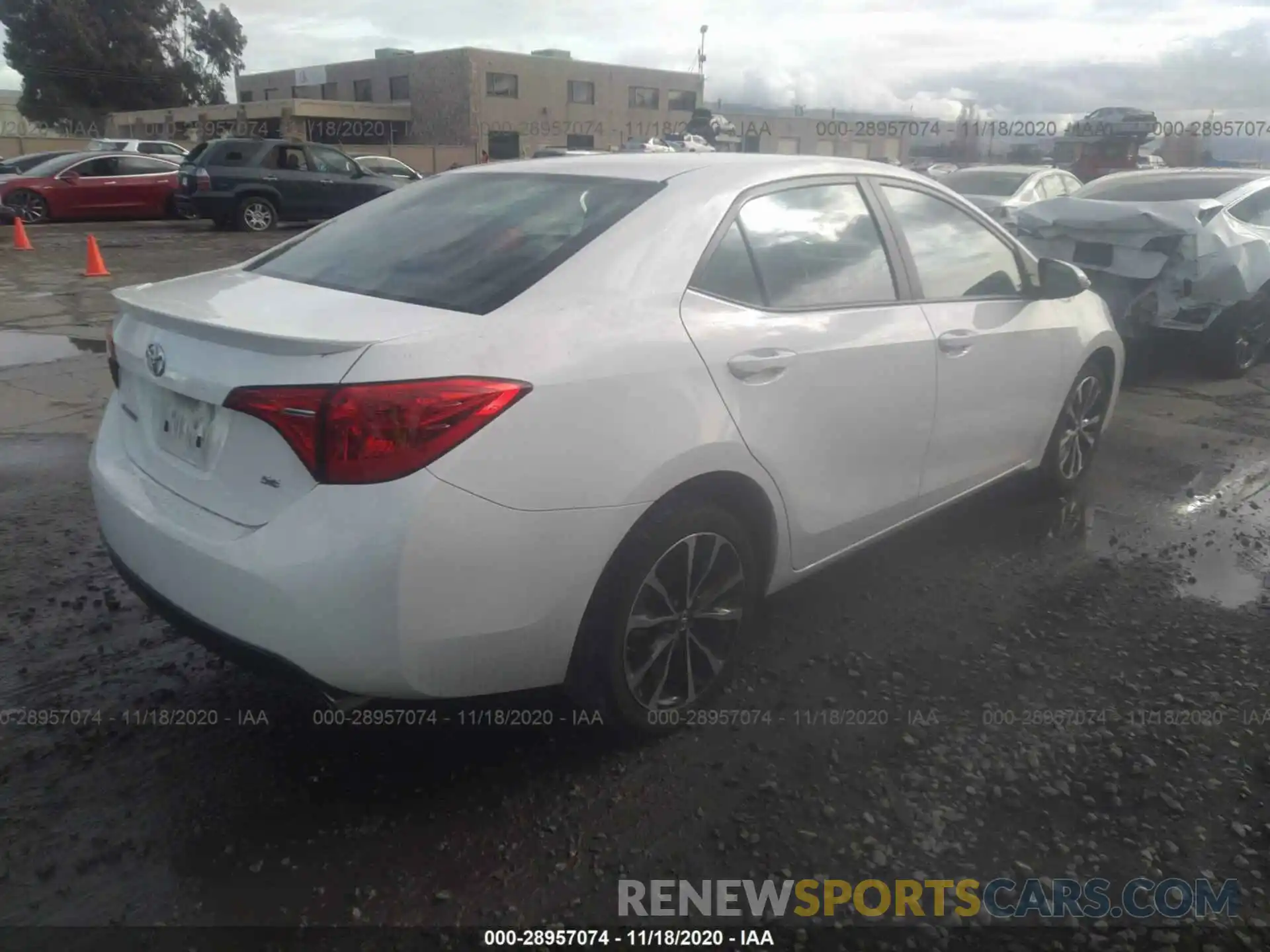 4 Photograph of a damaged car 5YFBURHE6KP870541 TOYOTA COROLLA 2019