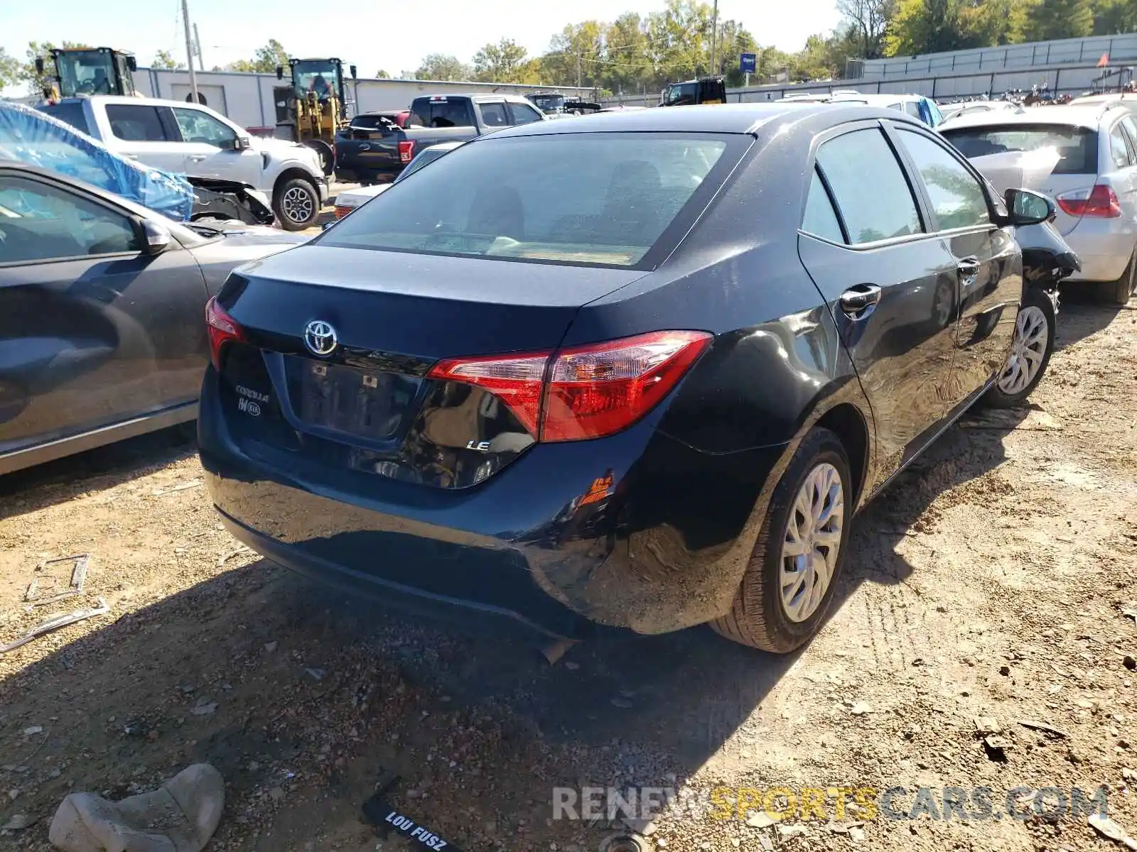 4 Photograph of a damaged car 5YFBURHE6KP871026 TOYOTA COROLLA 2019