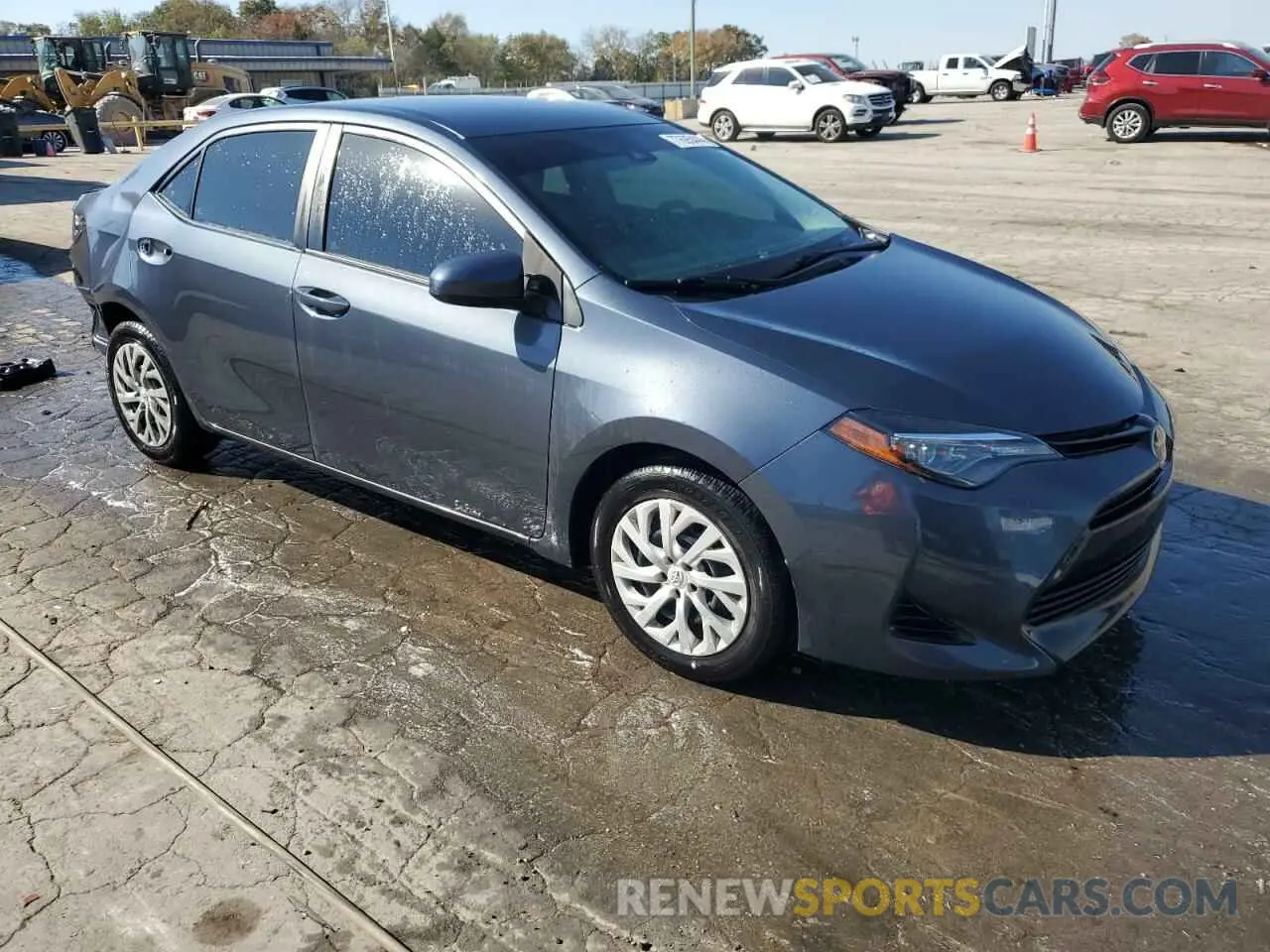 4 Photograph of a damaged car 5YFBURHE6KP871477 TOYOTA COROLLA 2019