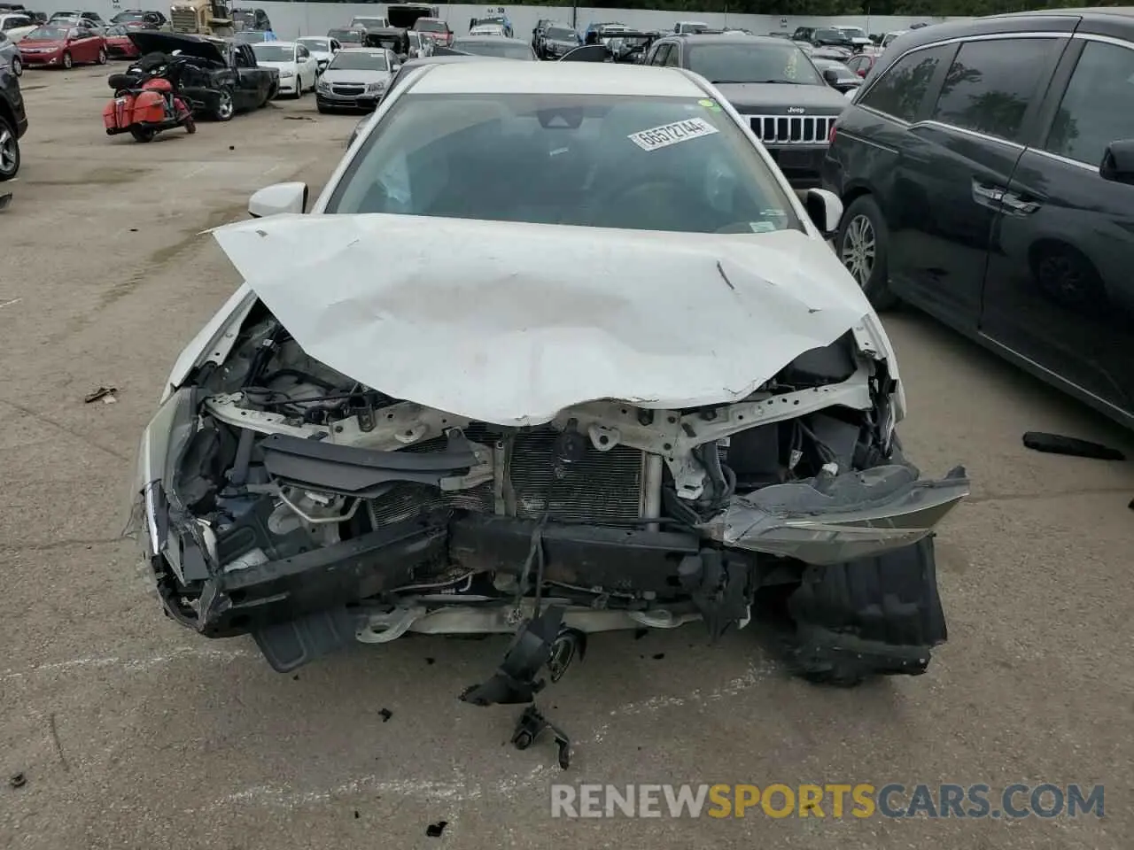 5 Photograph of a damaged car 5YFBURHE6KP872662 TOYOTA COROLLA 2019