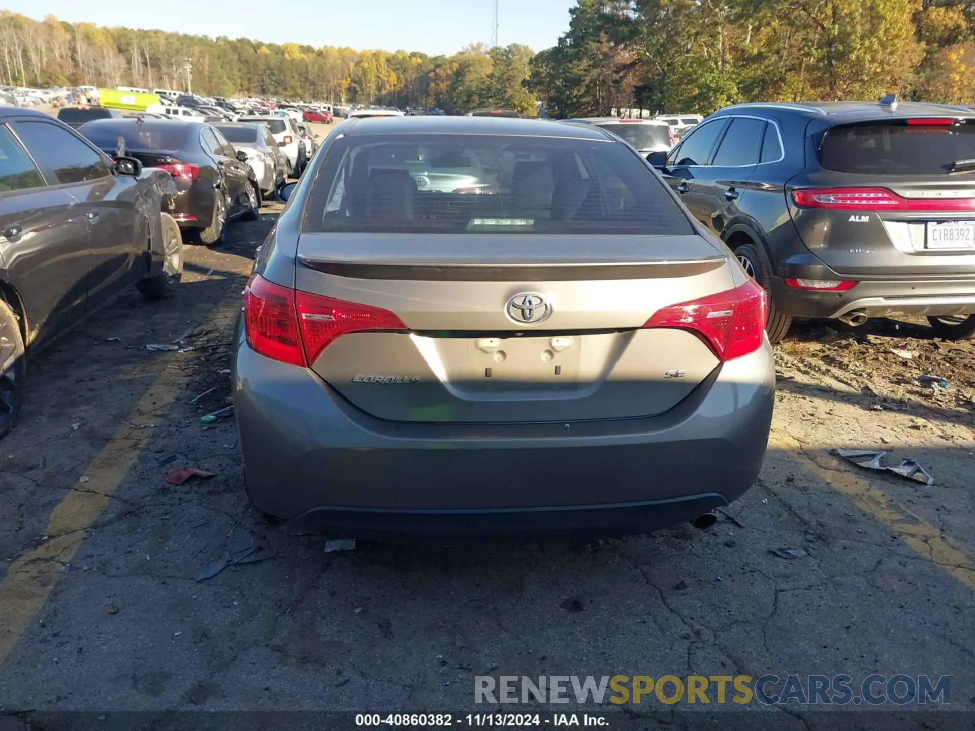 16 Photograph of a damaged car 5YFBURHE6KP873133 TOYOTA COROLLA 2019