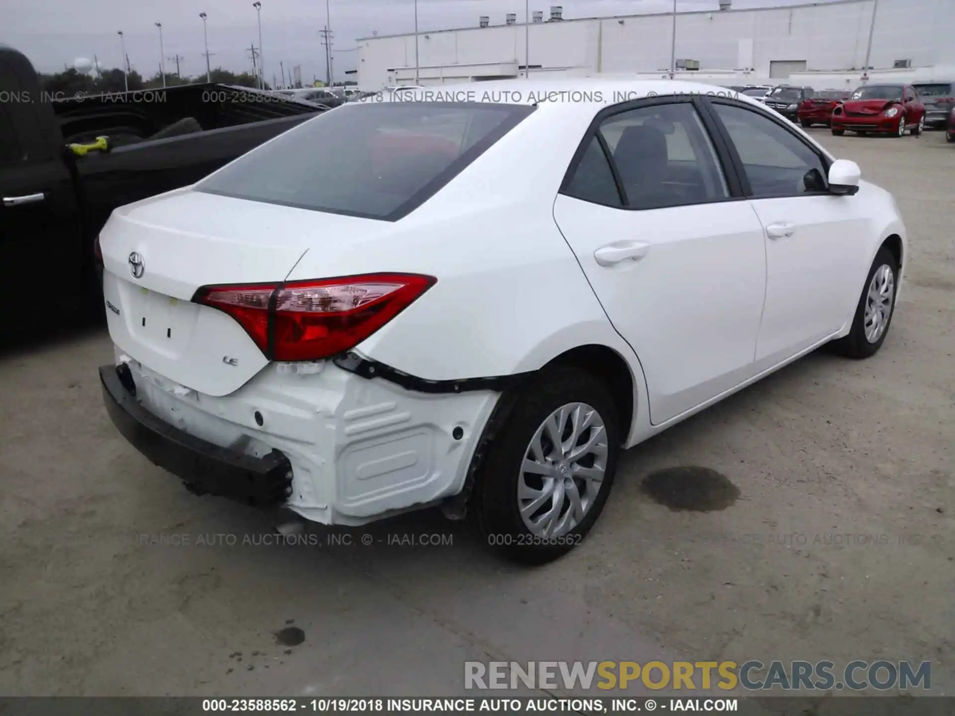 4 Photograph of a damaged car 5YFBURHE6KP874332 Toyota Corolla 2019