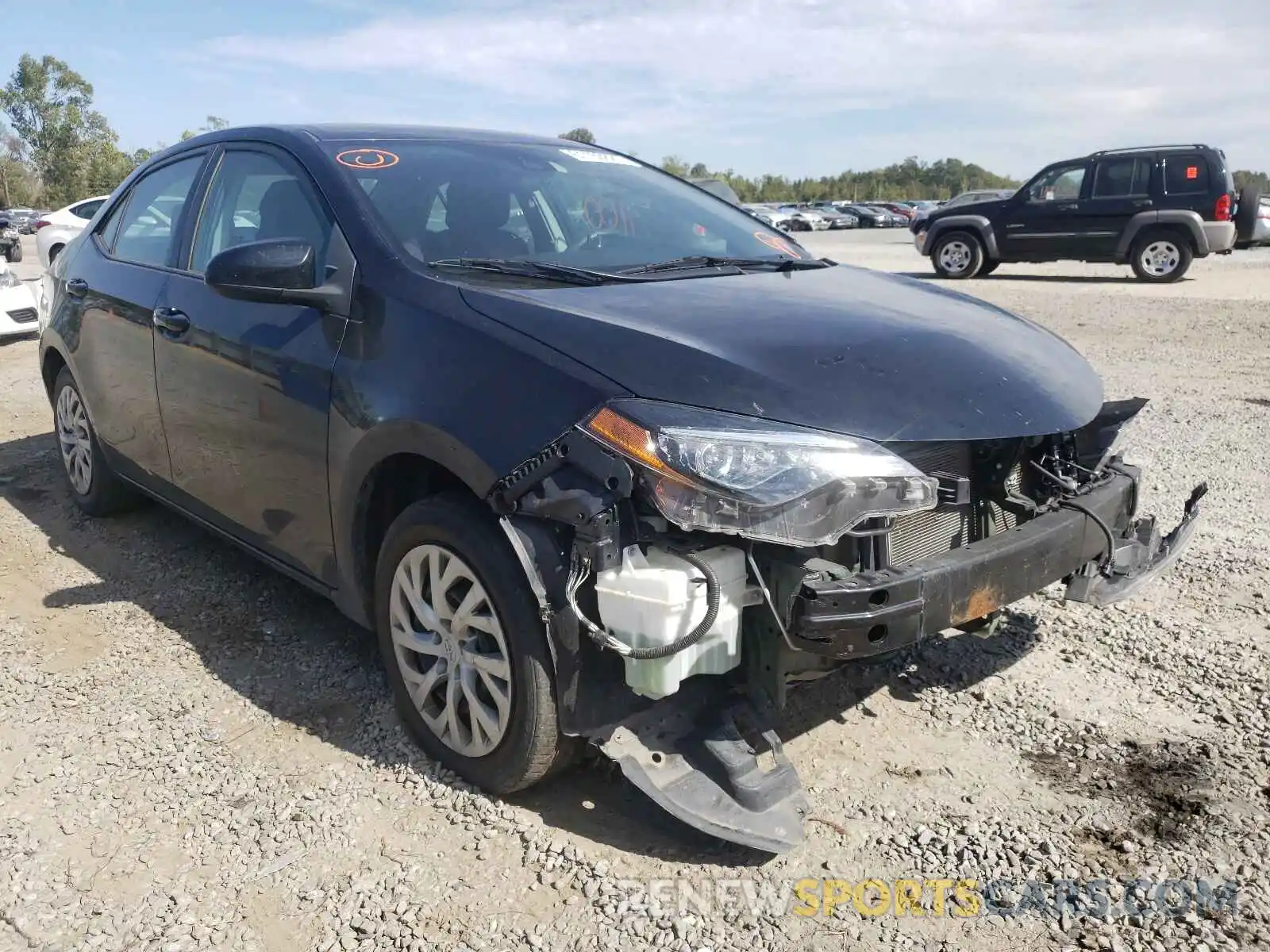 9 Photograph of a damaged car 5YFBURHE6KP874587 TOYOTA COROLLA 2019