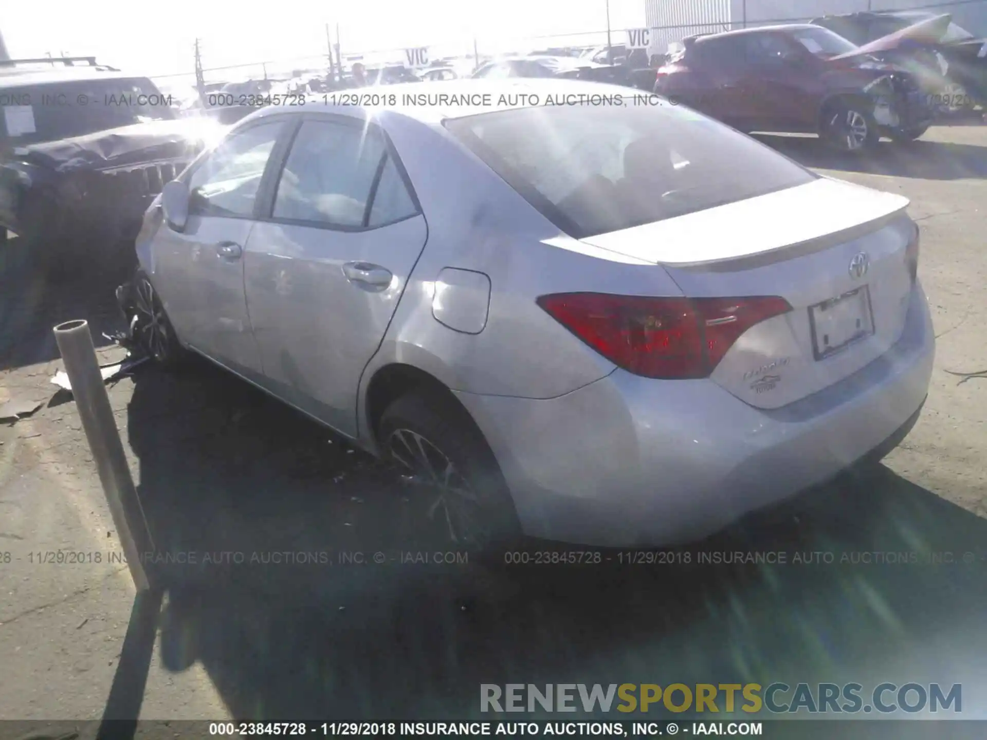 3 Photograph of a damaged car 5YFBURHE6KP875318 TOYOTA COROLLA 2019