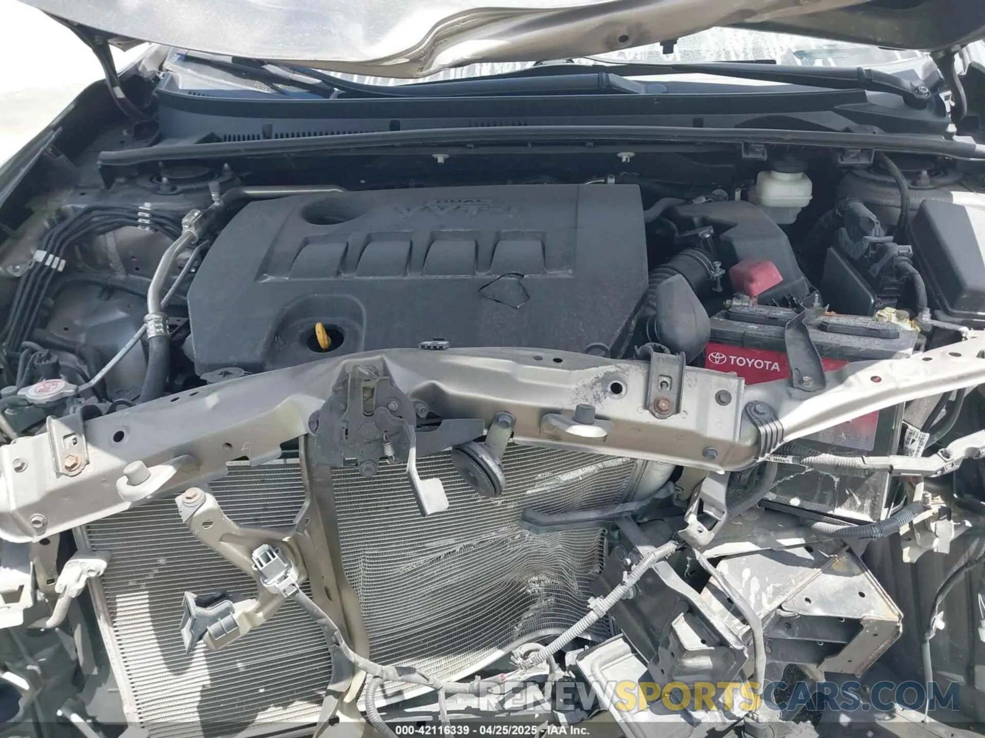 10 Photograph of a damaged car 5YFBURHE6KP876601 TOYOTA COROLLA 2019