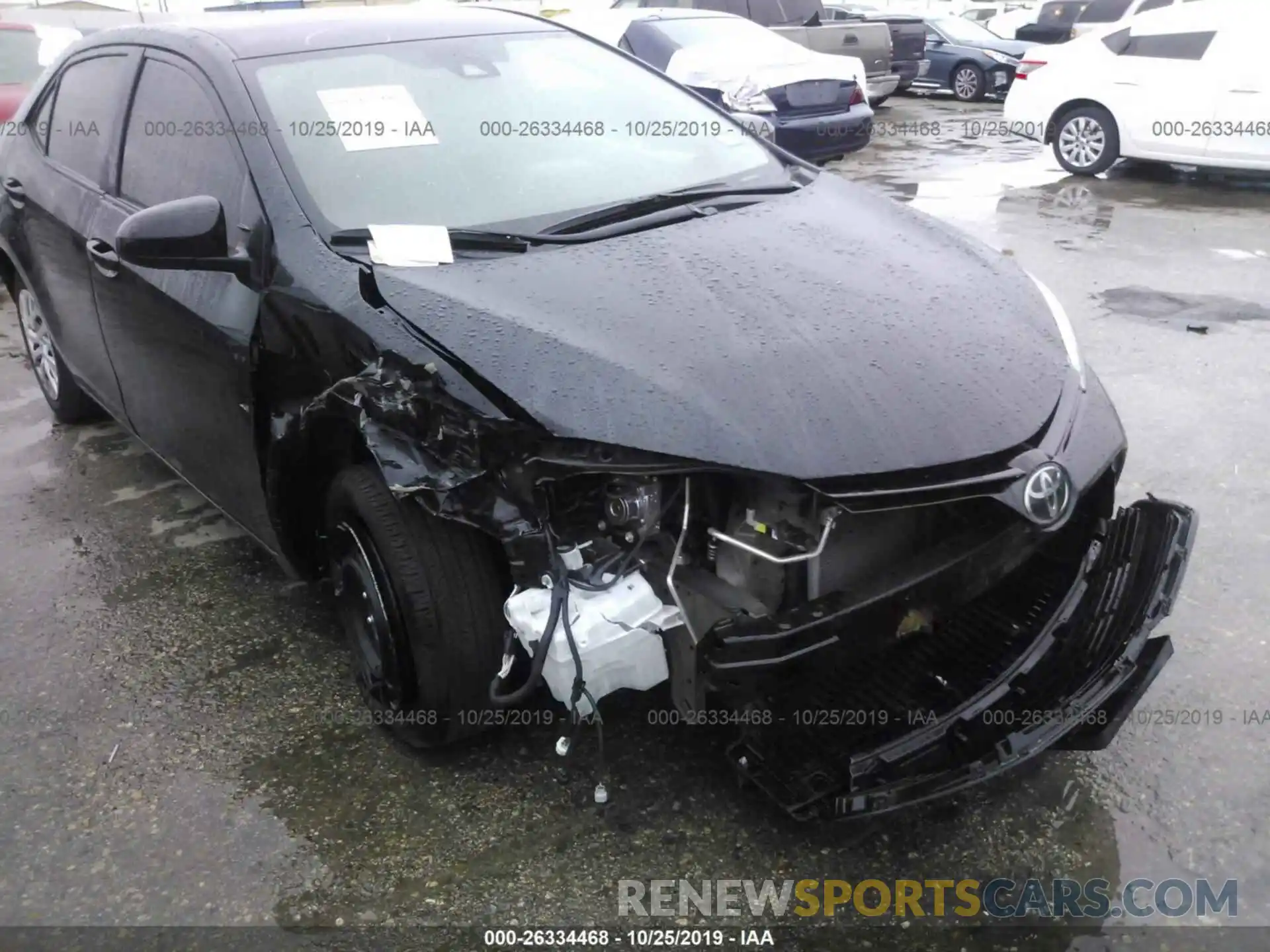 6 Photograph of a damaged car 5YFBURHE6KP877974 TOYOTA COROLLA 2019