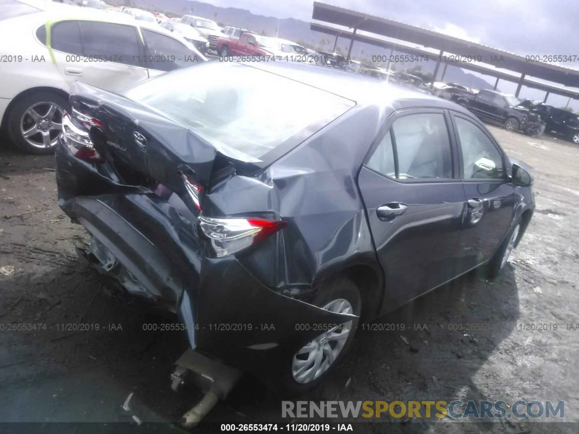 4 Photograph of a damaged car 5YFBURHE6KP880602 TOYOTA COROLLA 2019