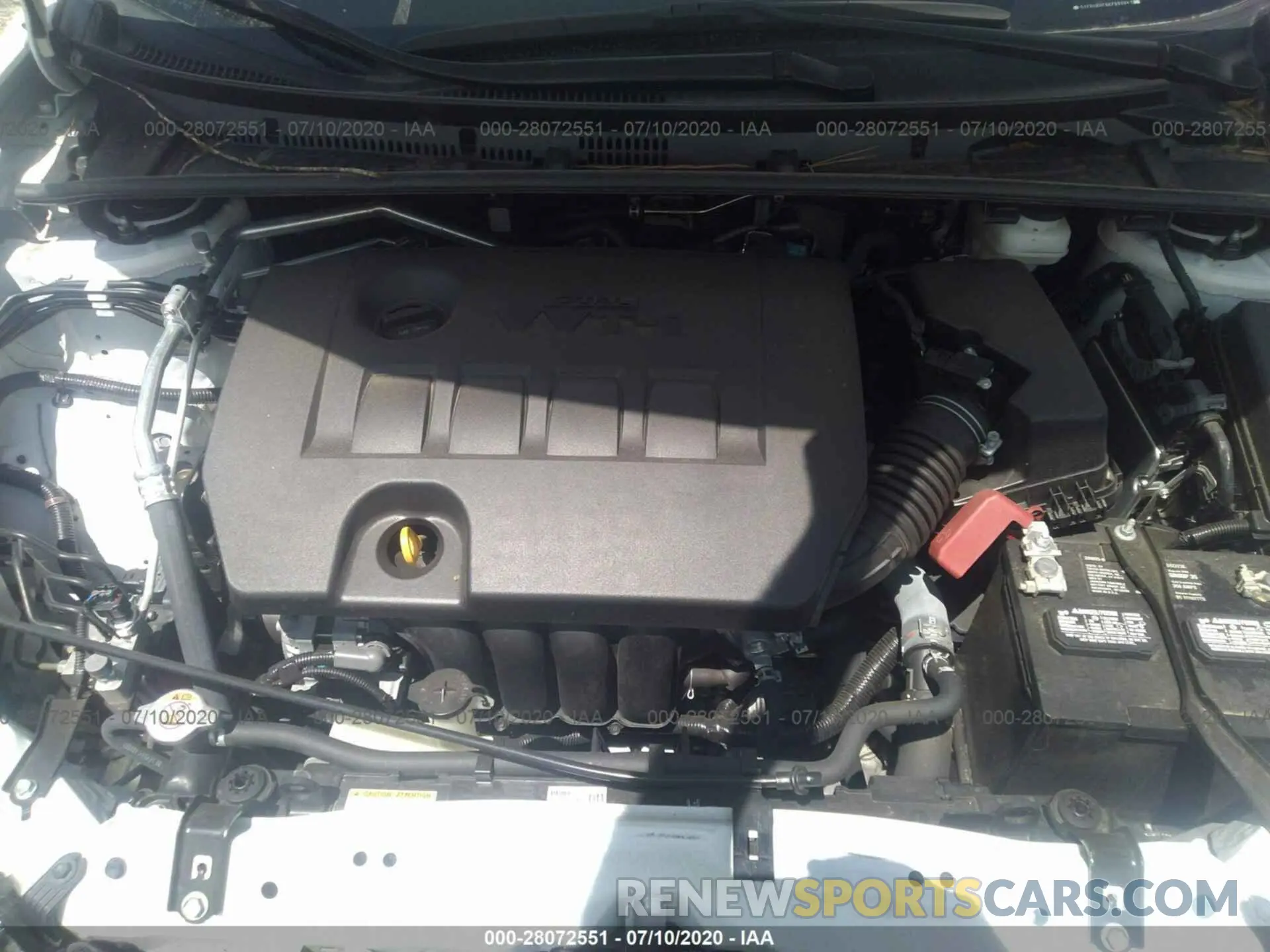 10 Photograph of a damaged car 5YFBURHE6KP880941 TOYOTA COROLLA 2019