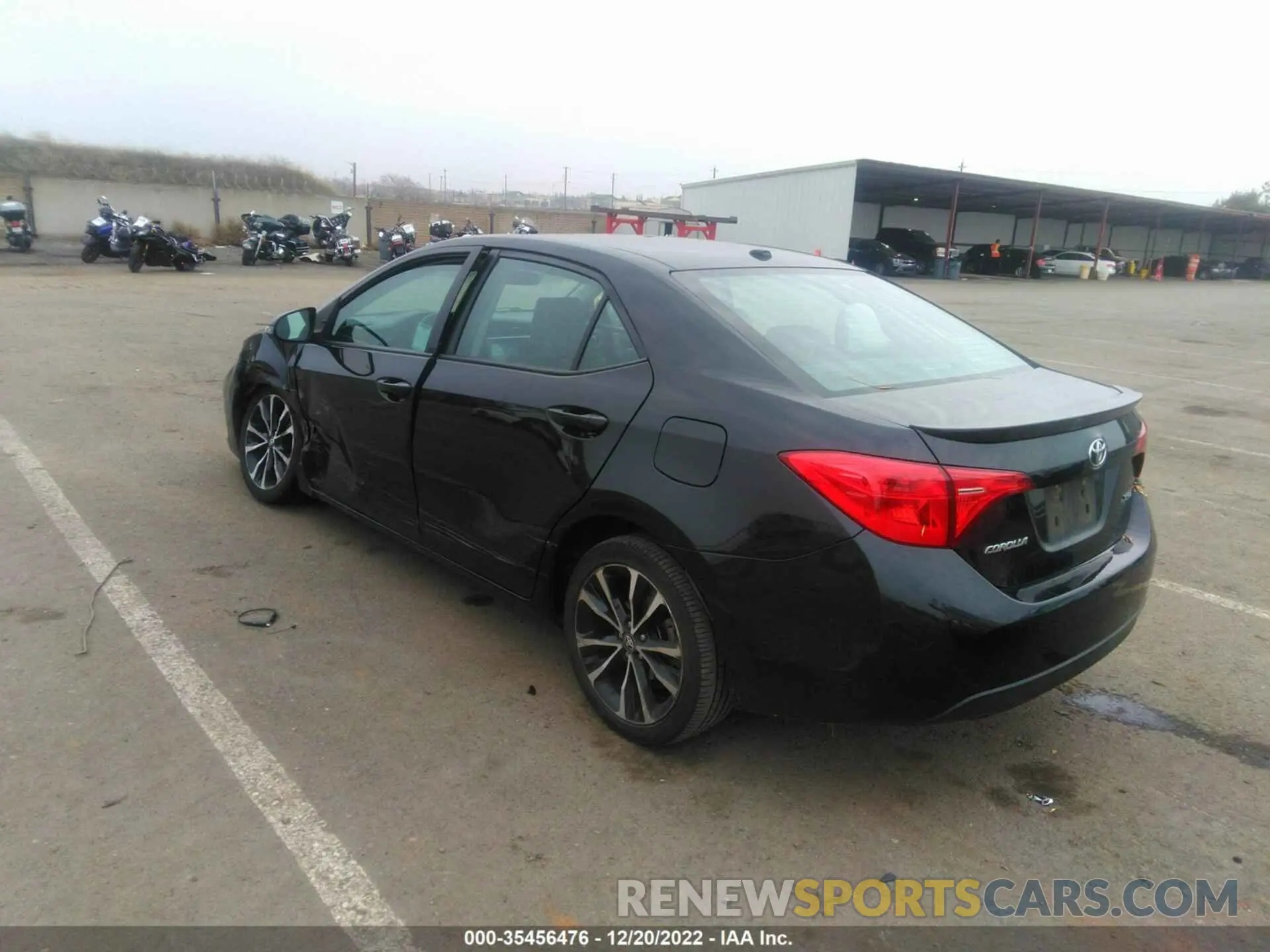 3 Photograph of a damaged car 5YFBURHE6KP883855 TOYOTA COROLLA 2019
