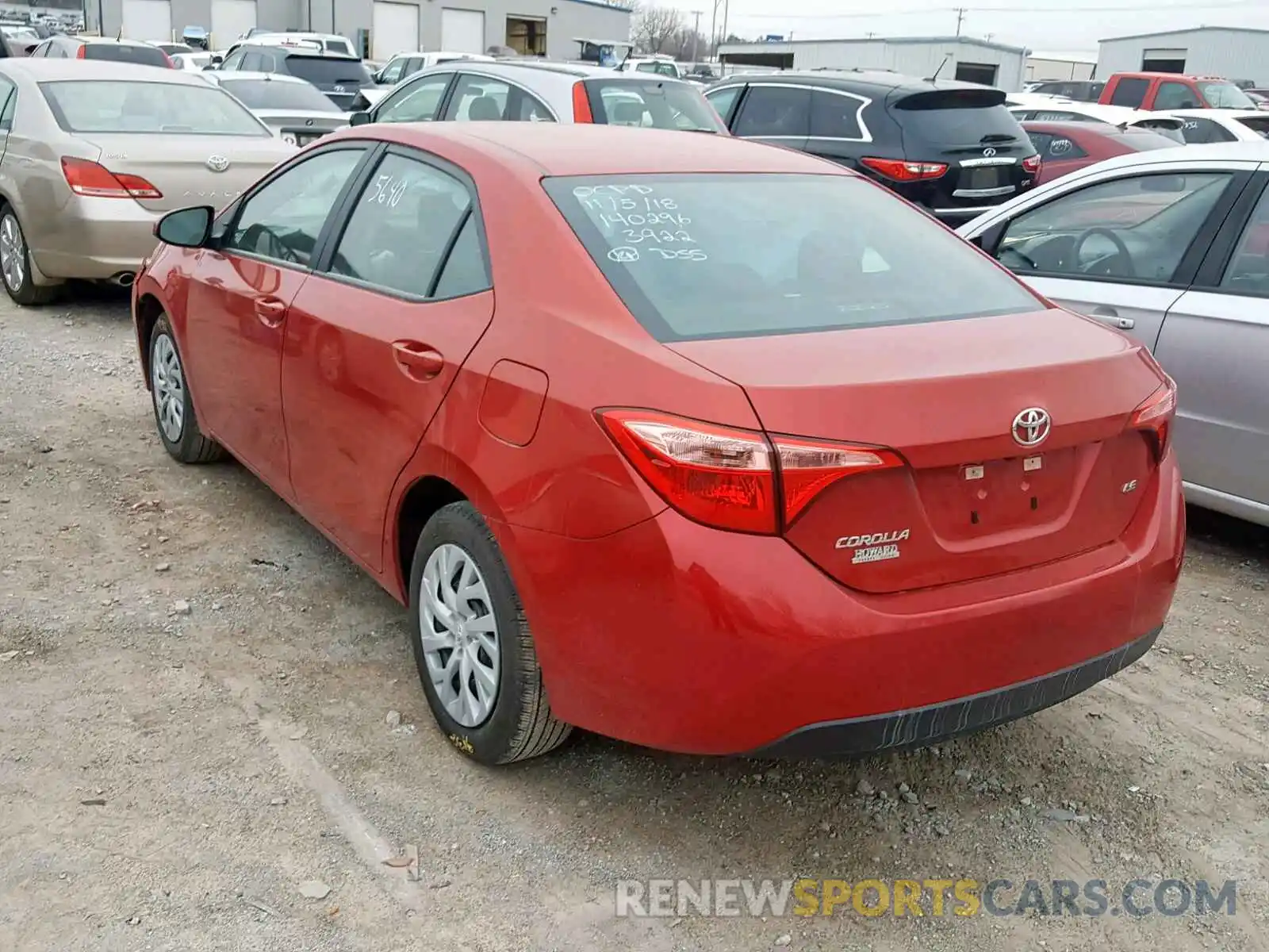 3 Photograph of a damaged car 5YFBURHE6KP883922 TOYOTA COROLLA 2019