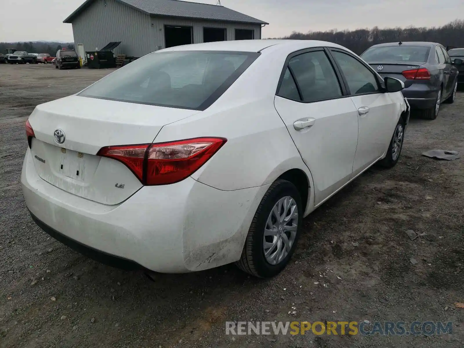 4 Photograph of a damaged car 5YFBURHE6KP886979 TOYOTA COROLLA 2019