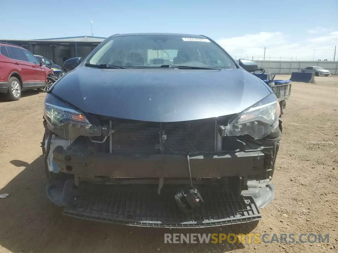 5 Photograph of a damaged car 5YFBURHE6KP889459 TOYOTA COROLLA 2019