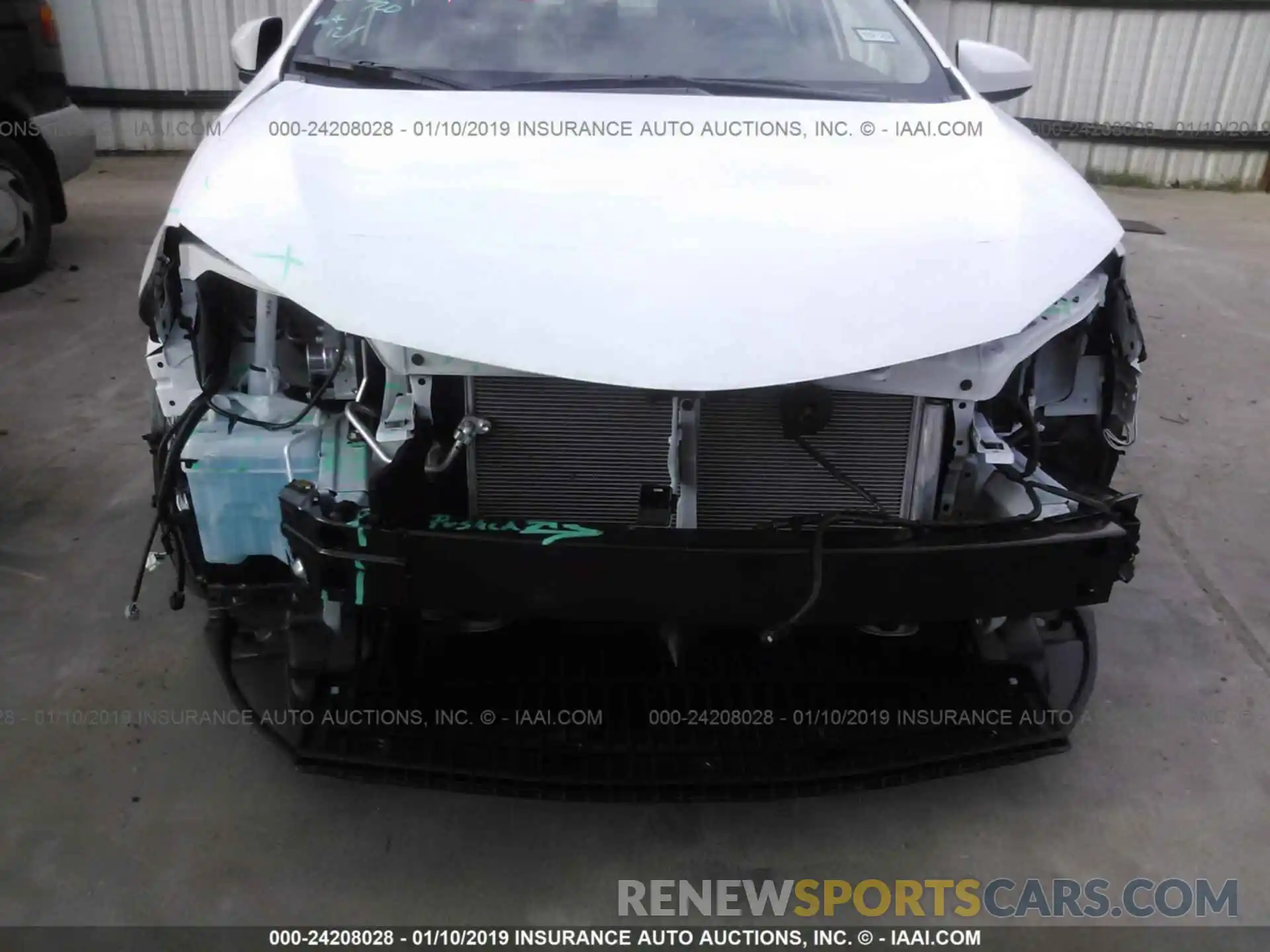 6 Photograph of a damaged car 5YFBURHE6KP891549 TOYOTA COROLLA 2019