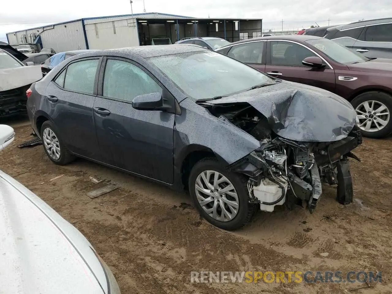 4 Photograph of a damaged car 5YFBURHE6KP892572 TOYOTA COROLLA 2019