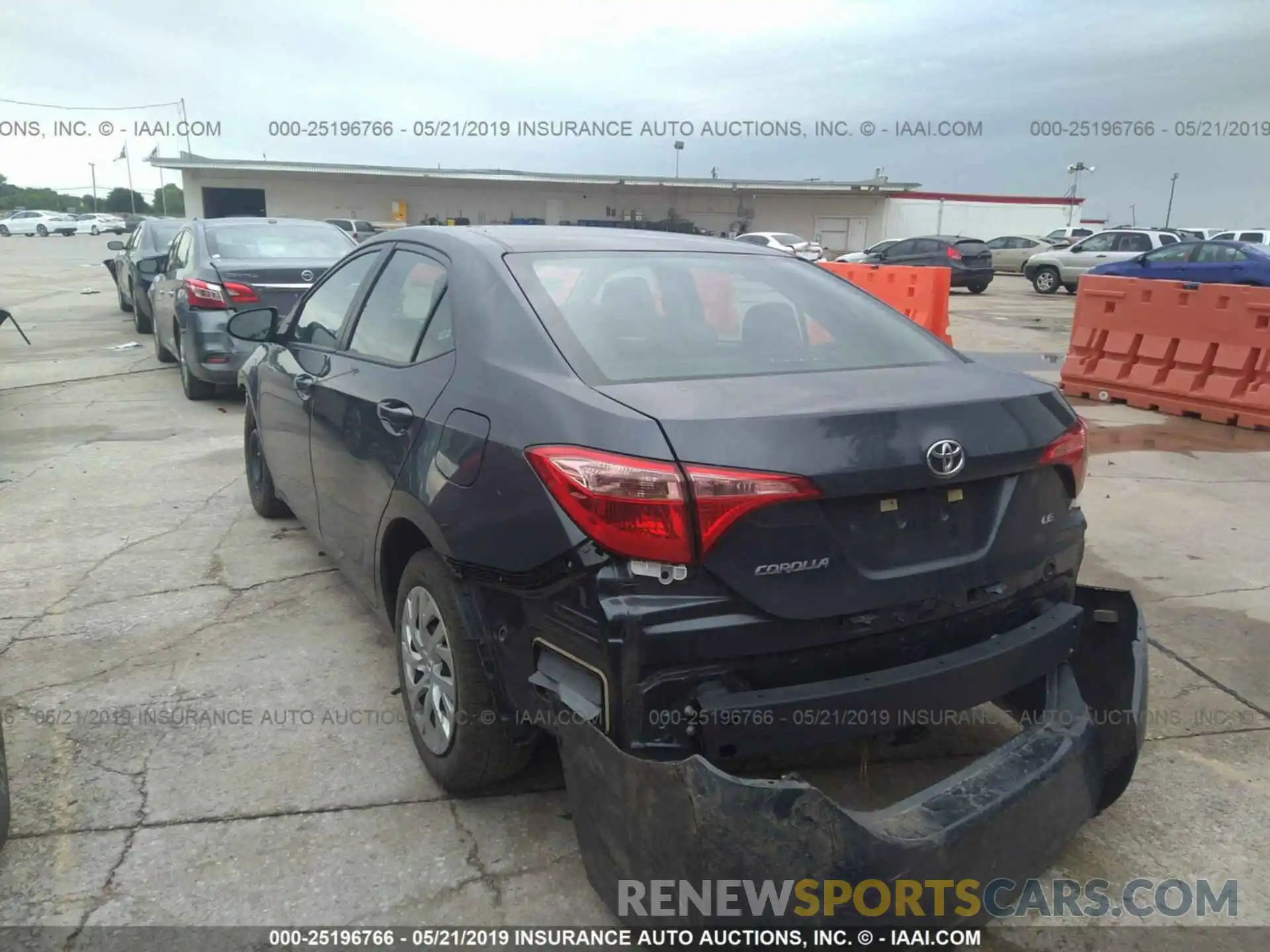 3 Photograph of a damaged car 5YFBURHE6KP894726 TOYOTA COROLLA 2019