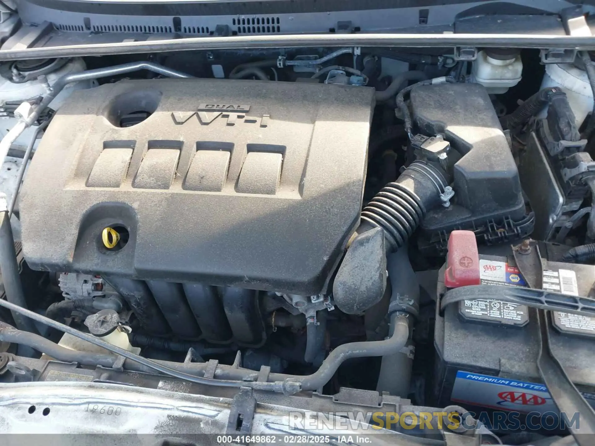 10 Photograph of a damaged car 5YFBURHE6KP894922 TOYOTA COROLLA 2019
