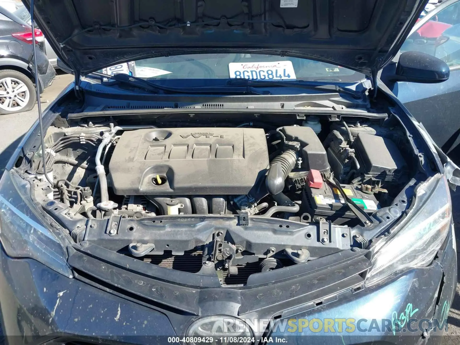 10 Photograph of a damaged car 5YFBURHE6KP895486 TOYOTA COROLLA 2019