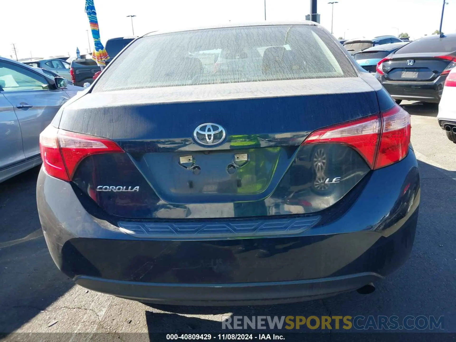 16 Photograph of a damaged car 5YFBURHE6KP895486 TOYOTA COROLLA 2019