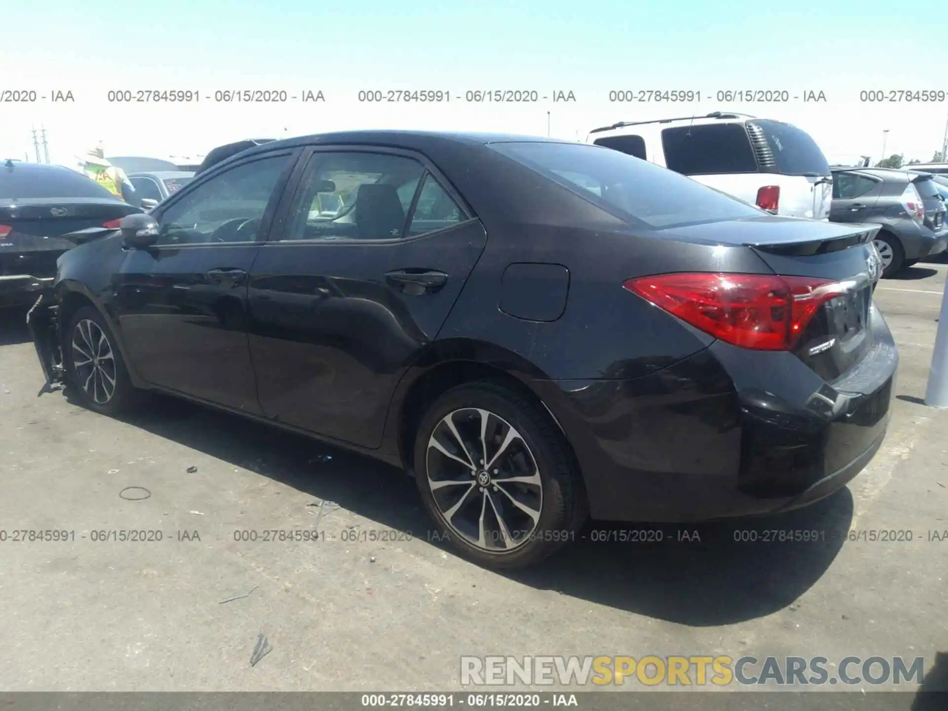 3 Photograph of a damaged car 5YFBURHE6KP896542 TOYOTA COROLLA 2019