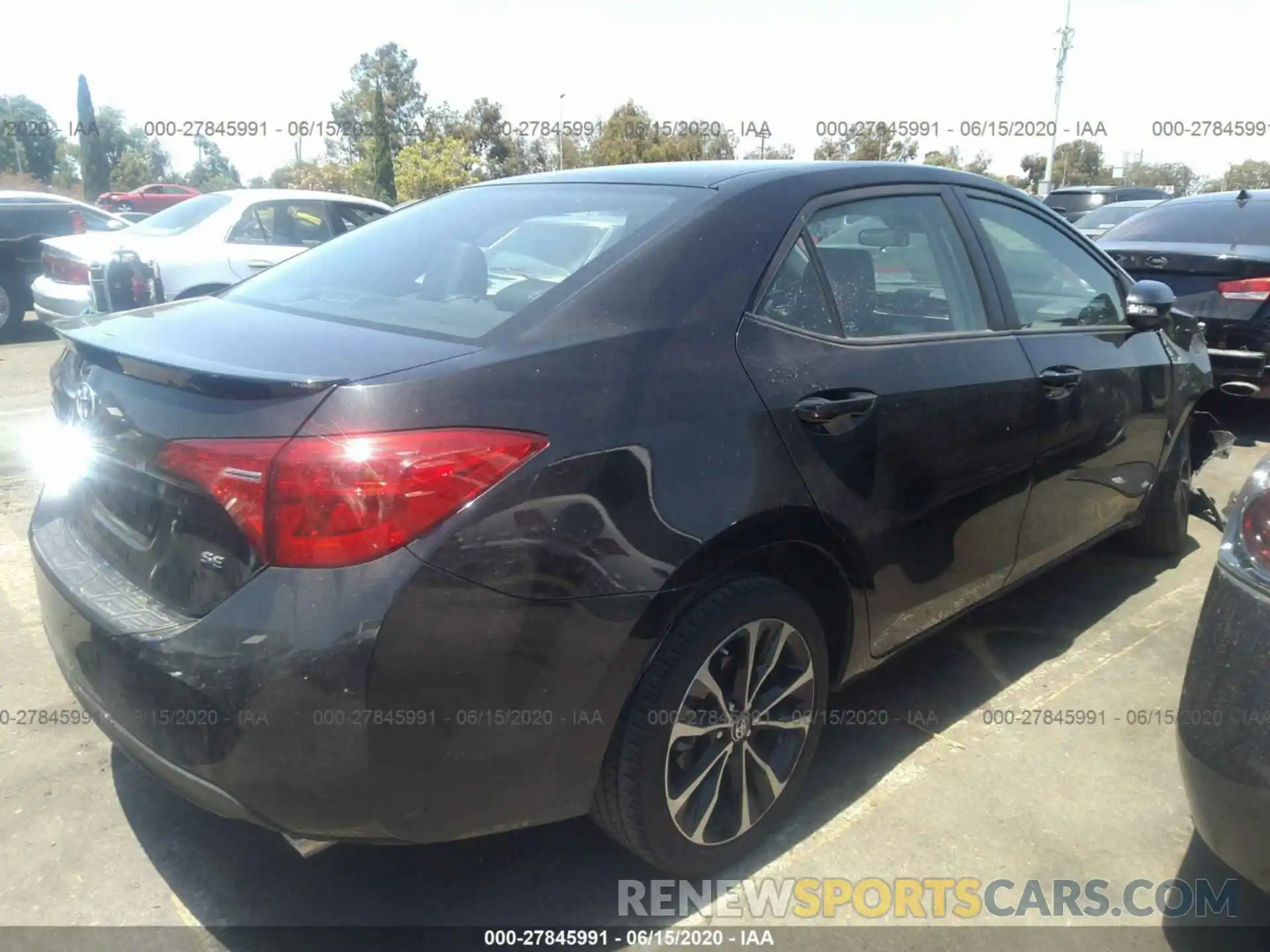 4 Photograph of a damaged car 5YFBURHE6KP896542 TOYOTA COROLLA 2019