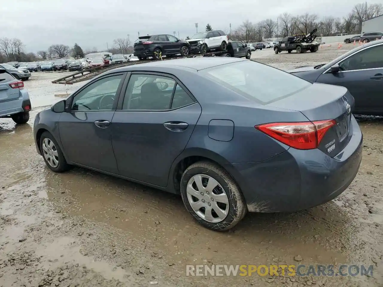 2 Photograph of a damaged car 5YFBURHE6KP897125 TOYOTA COROLLA 2019