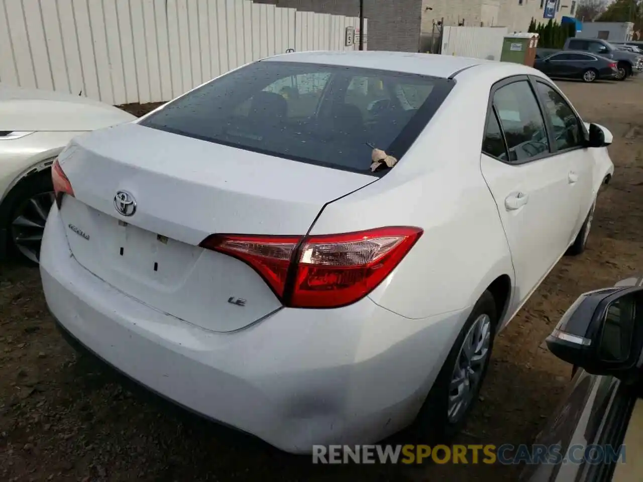 4 Photograph of a damaged car 5YFBURHE6KP898257 TOYOTA COROLLA 2019