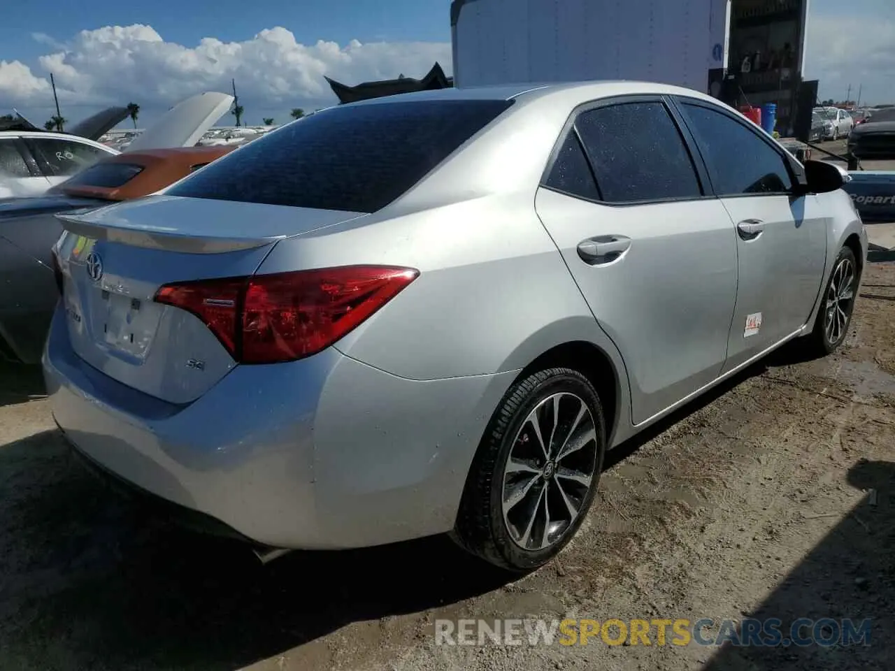 3 Photograph of a damaged car 5YFBURHE6KP899361 TOYOTA COROLLA 2019