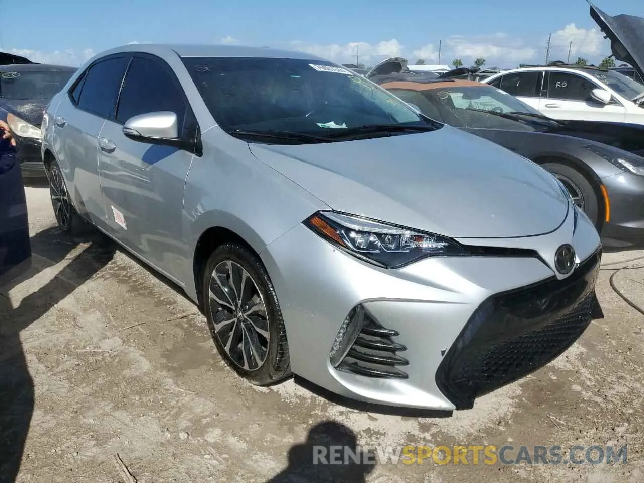 4 Photograph of a damaged car 5YFBURHE6KP899361 TOYOTA COROLLA 2019