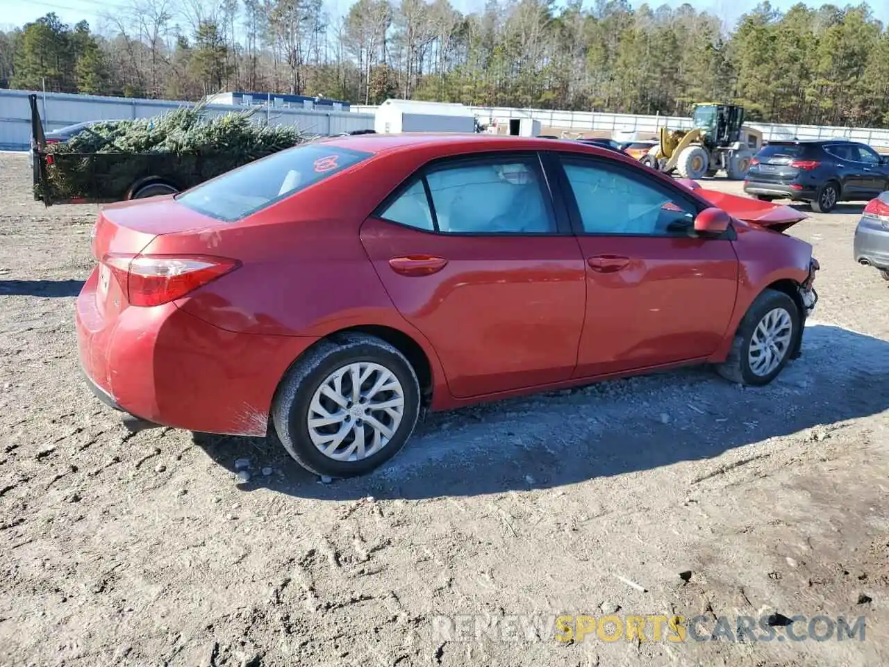 3 Photograph of a damaged car 5YFBURHE6KP899912 TOYOTA COROLLA 2019