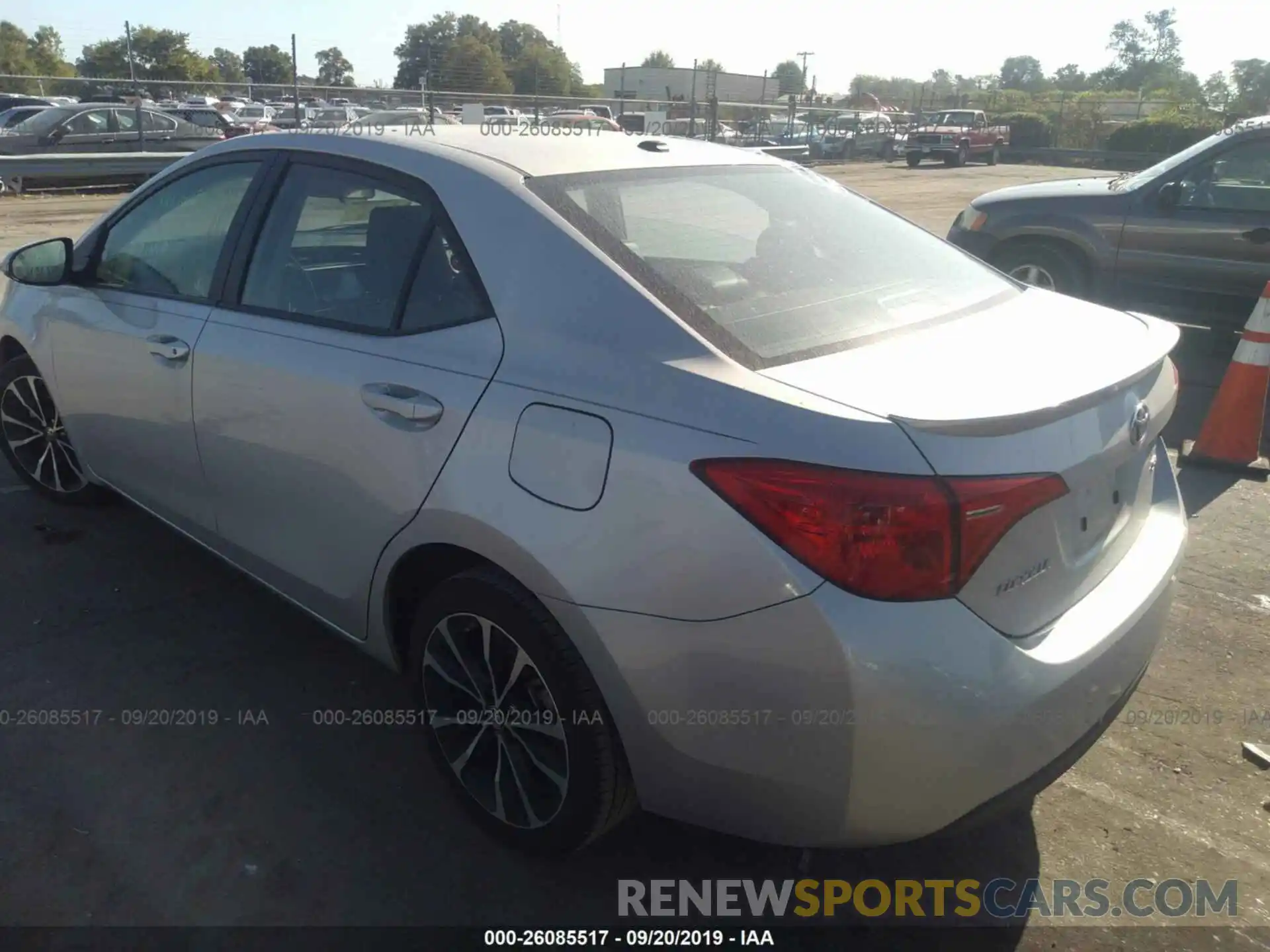 3 Photograph of a damaged car 5YFBURHE6KP900945 TOYOTA COROLLA 2019