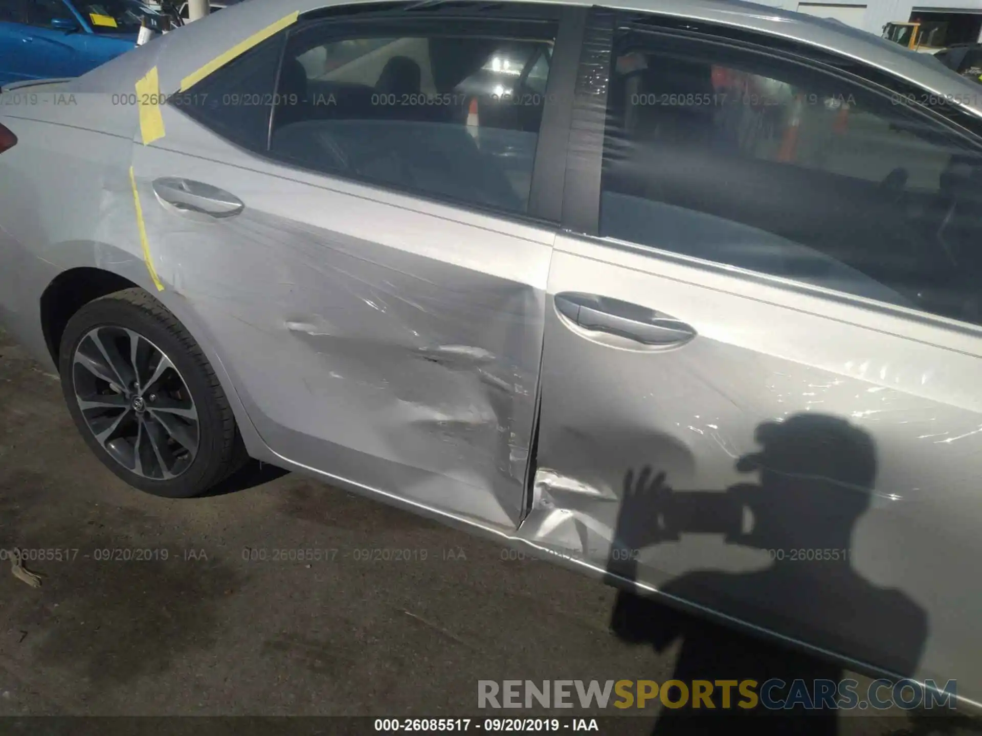 6 Photograph of a damaged car 5YFBURHE6KP900945 TOYOTA COROLLA 2019