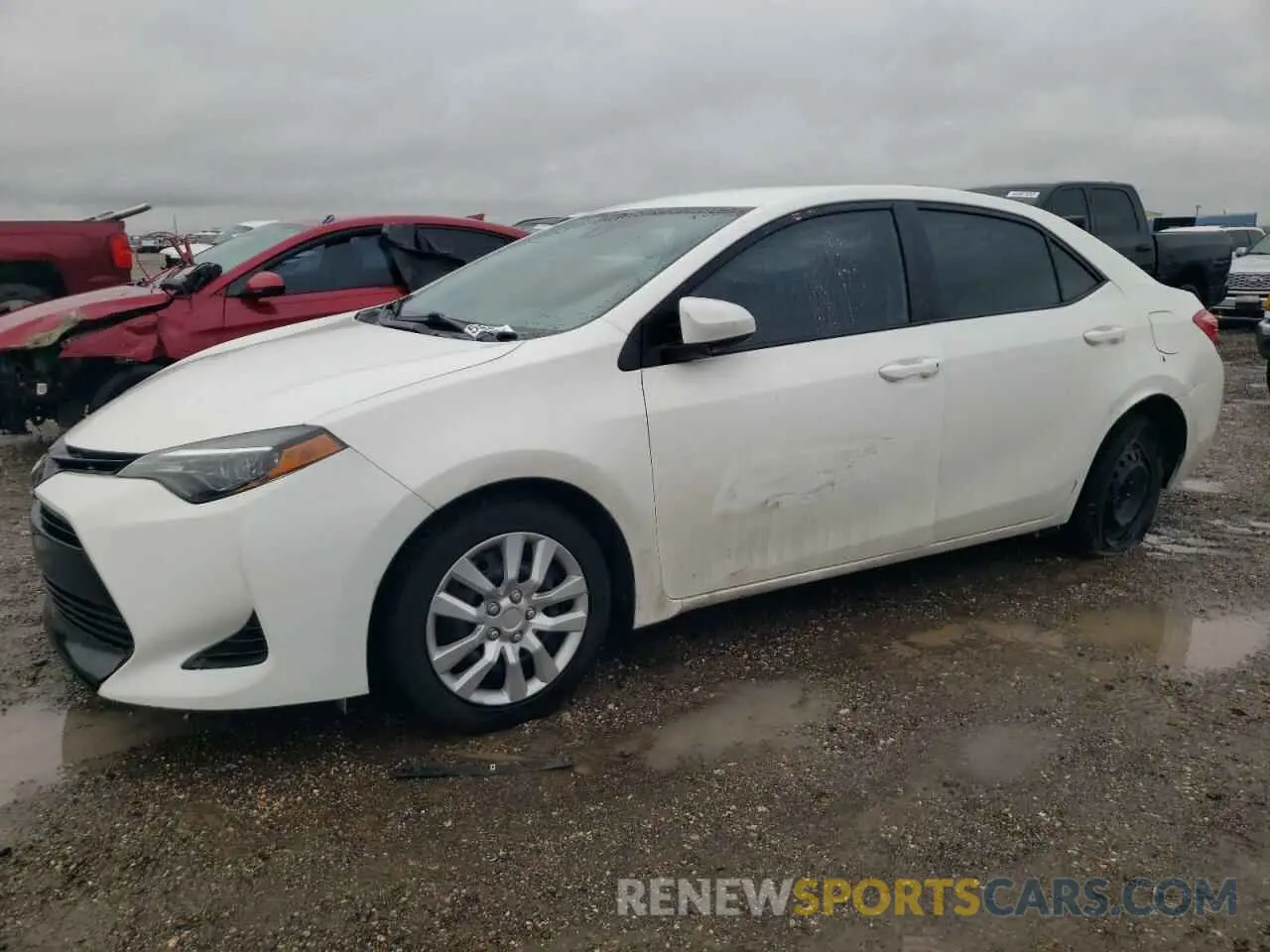 1 Photograph of a damaged car 5YFBURHE6KP900976 TOYOTA COROLLA 2019