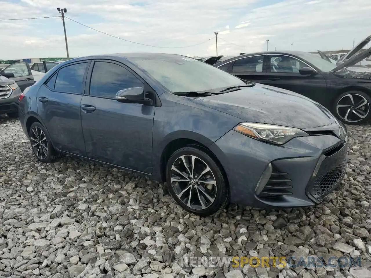 4 Photograph of a damaged car 5YFBURHE6KP906020 TOYOTA COROLLA 2019