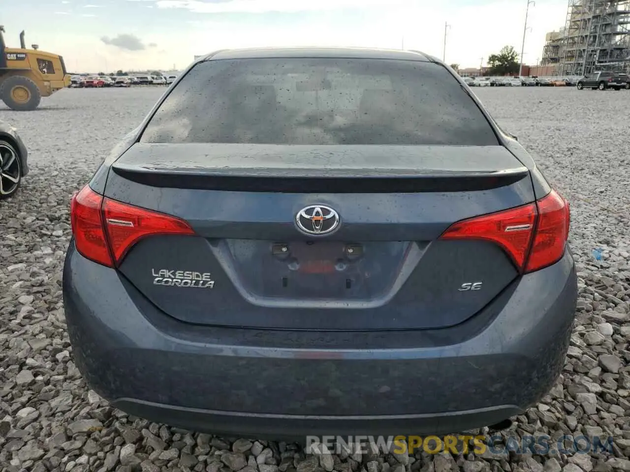 6 Photograph of a damaged car 5YFBURHE6KP906020 TOYOTA COROLLA 2019