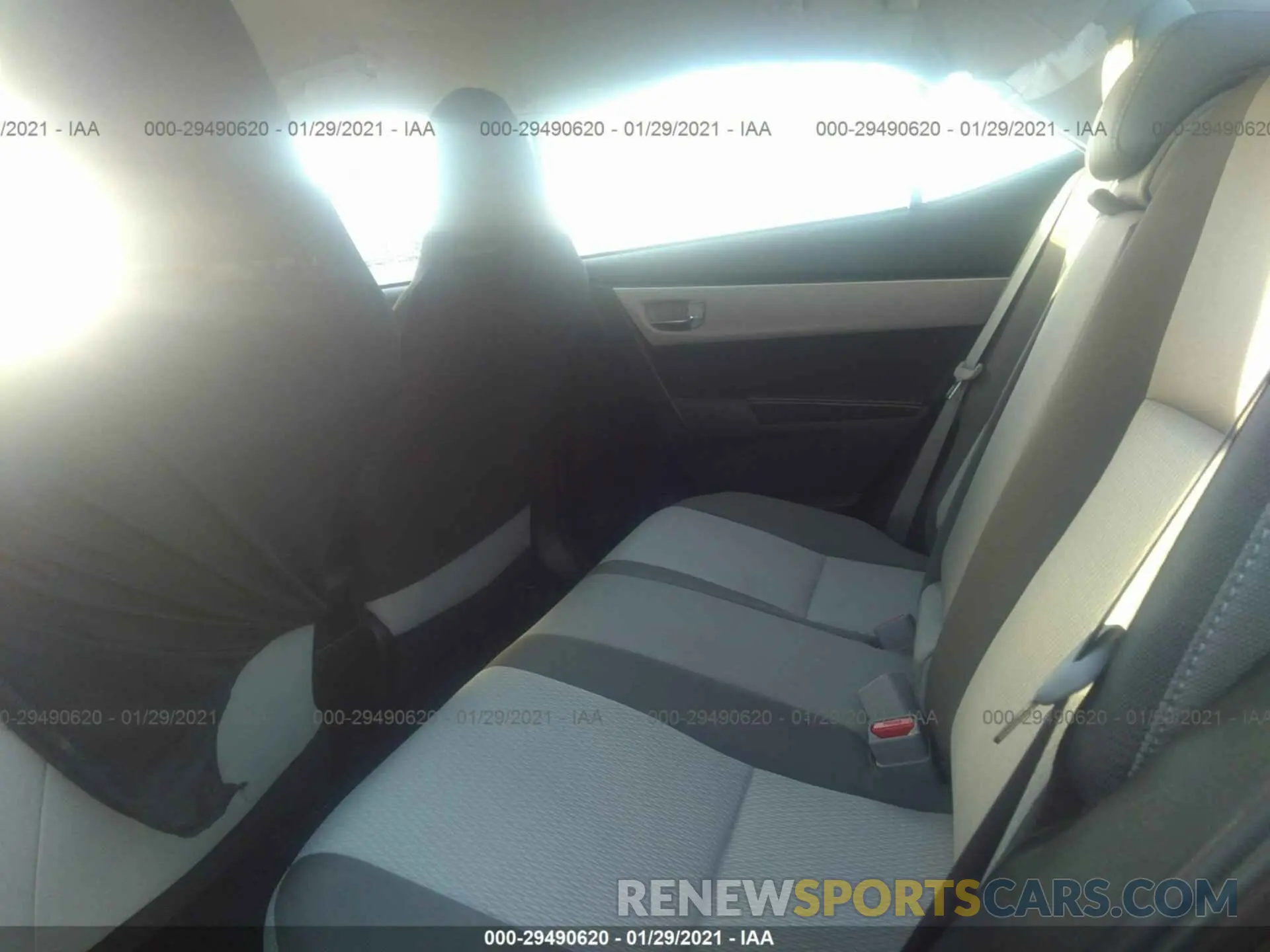 8 Photograph of a damaged car 5YFBURHE6KP910777 TOYOTA COROLLA 2019